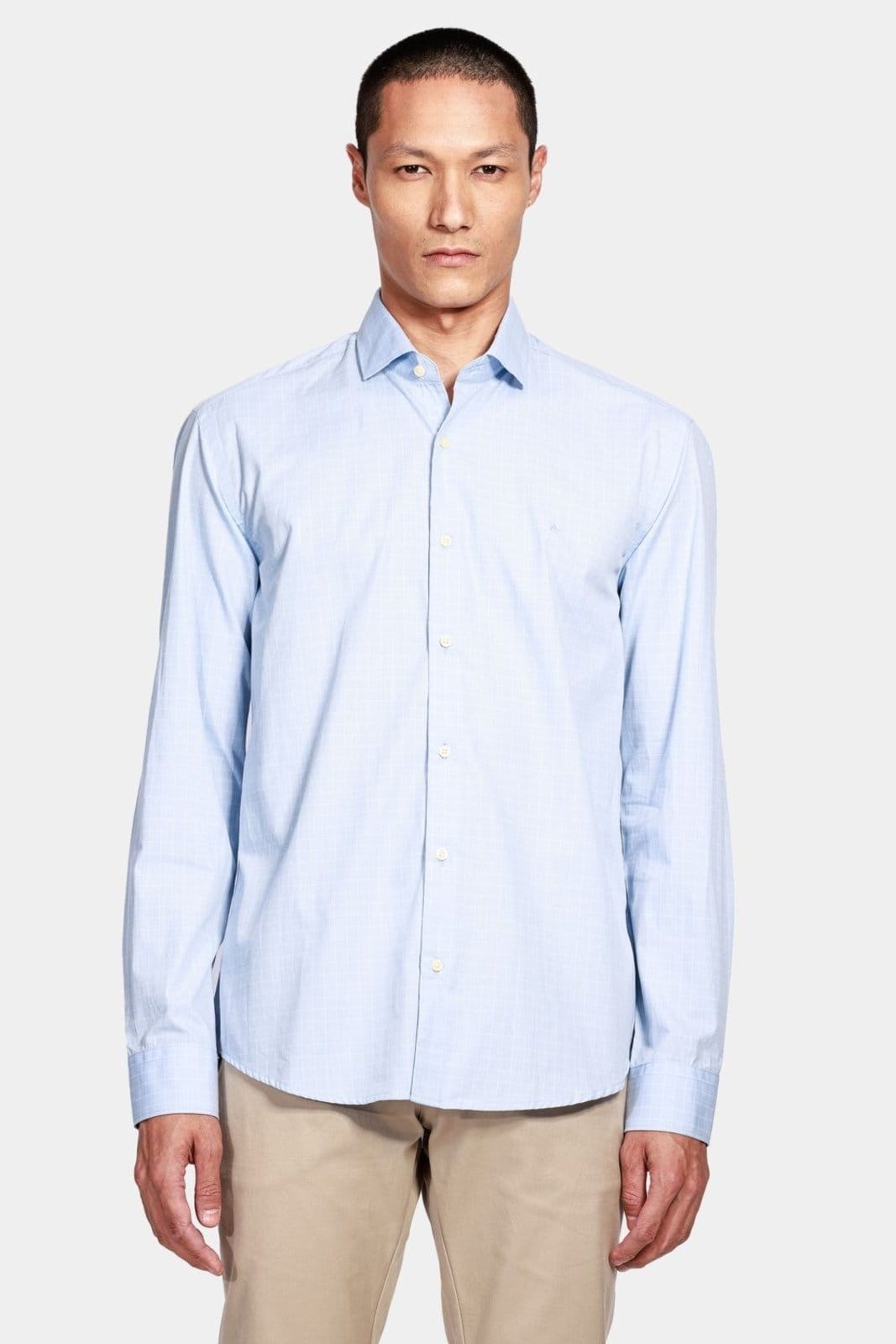 Camisa Aramis Manga Longa Slim Xadrez