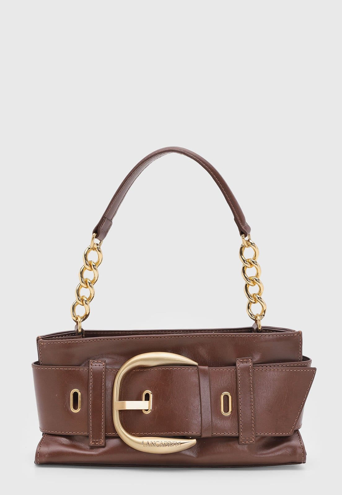 Bolsa Feminina Lança Perfume Fivela Dourada