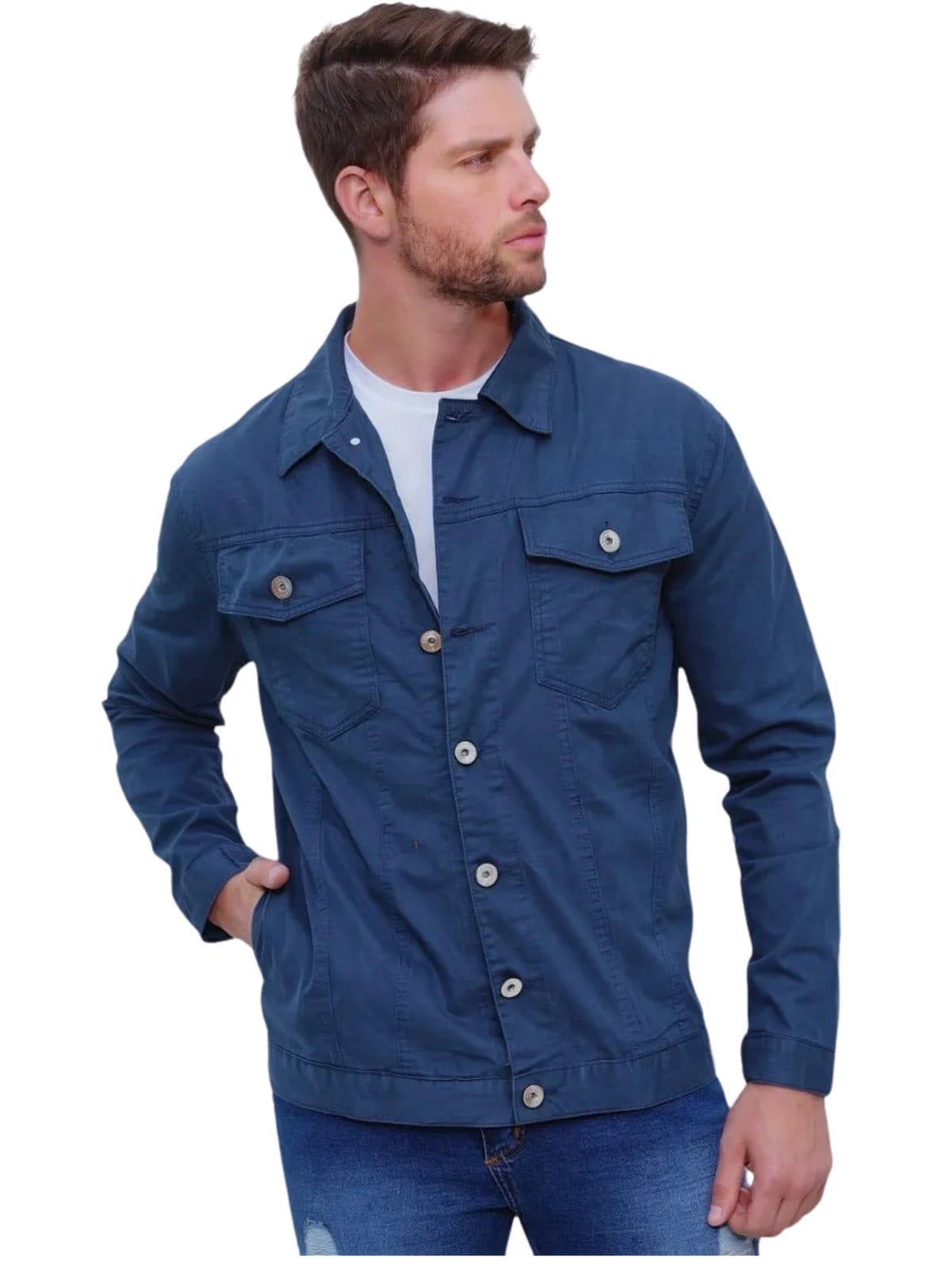Jaqueta Masculina Jeans Light