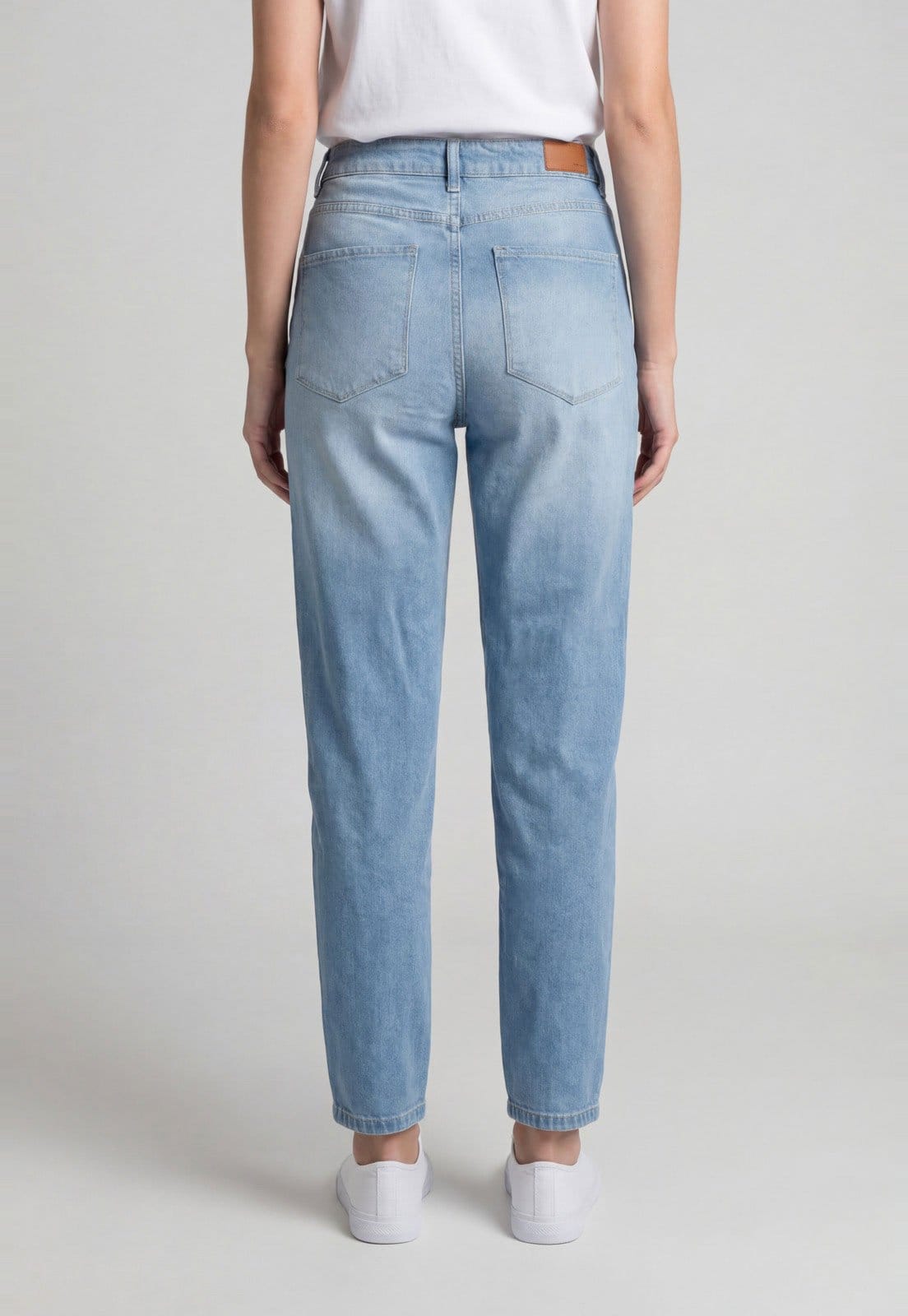 Vista 2 Calça Jeans Feminina Colcci Cintura Intermediária Claro Colcci Jeans azul