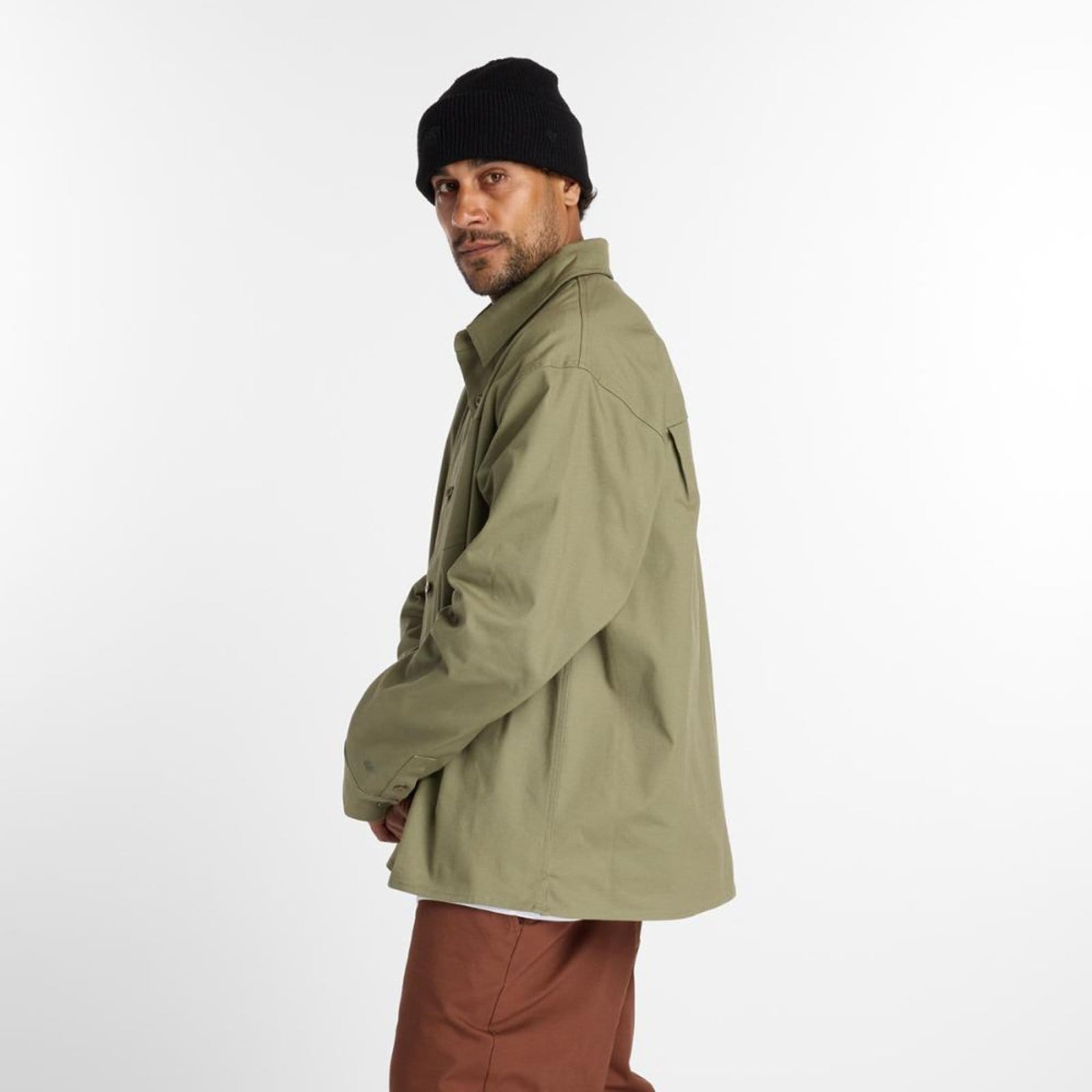 Vista 2 Camisa Numeric Button Up Masculina New Balance incolor