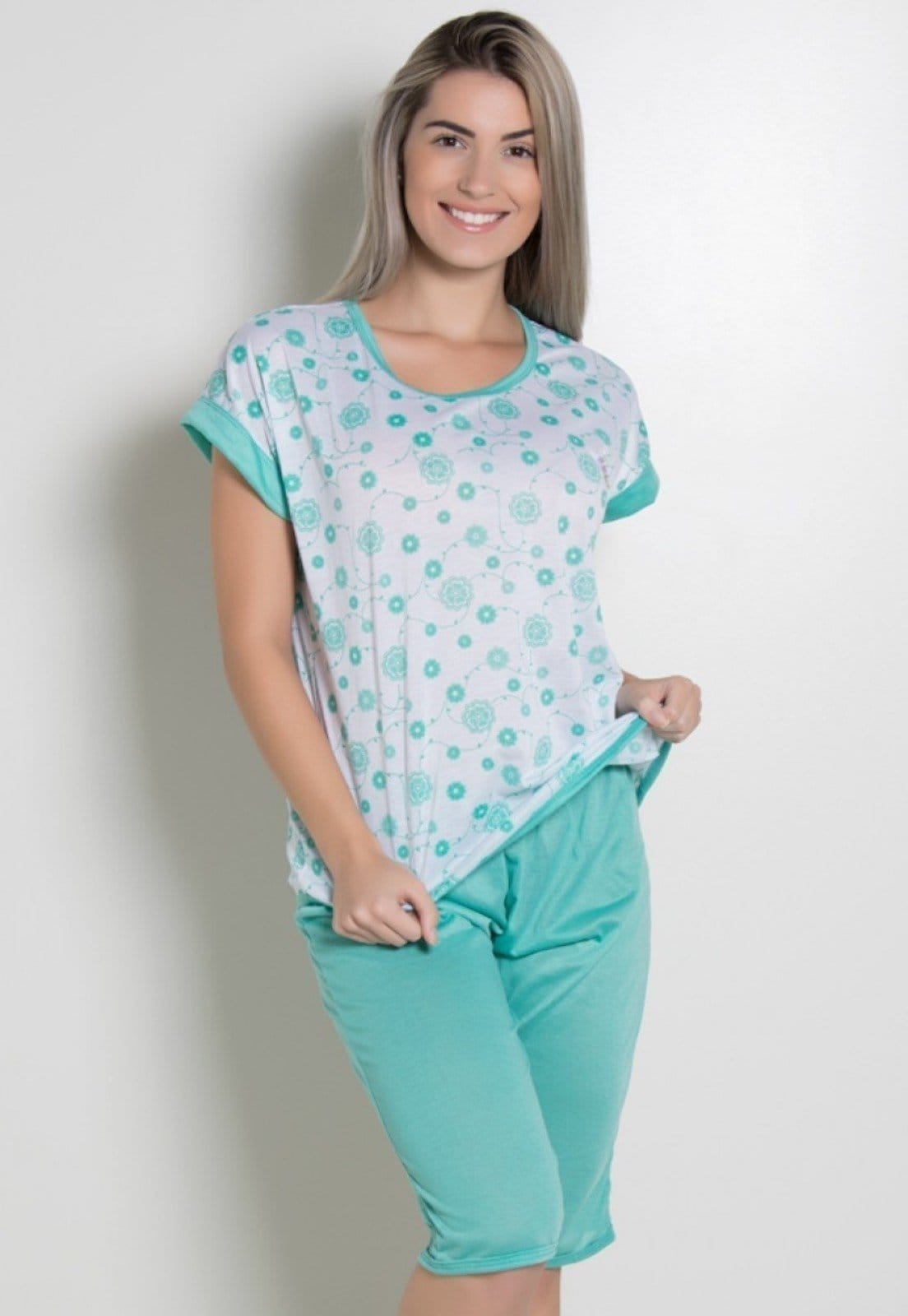 Pijama Linha Noite Pescador Piscina