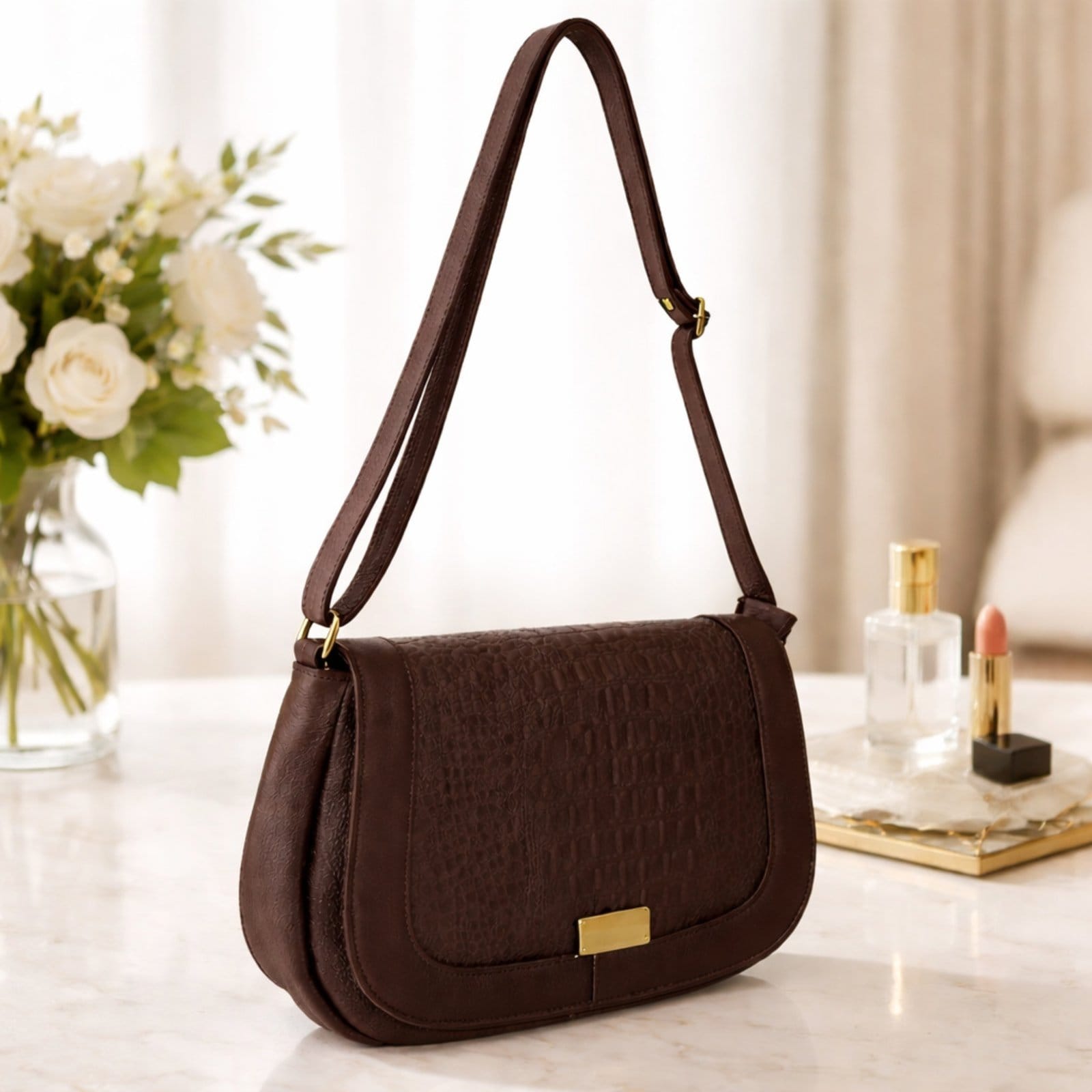 Bolsa Transversal TopGrife Couro