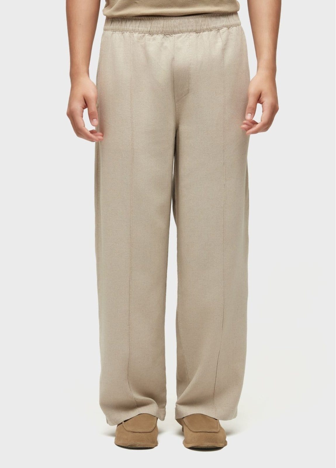 Vista 2 Calça linen caiçara Osklen off-white