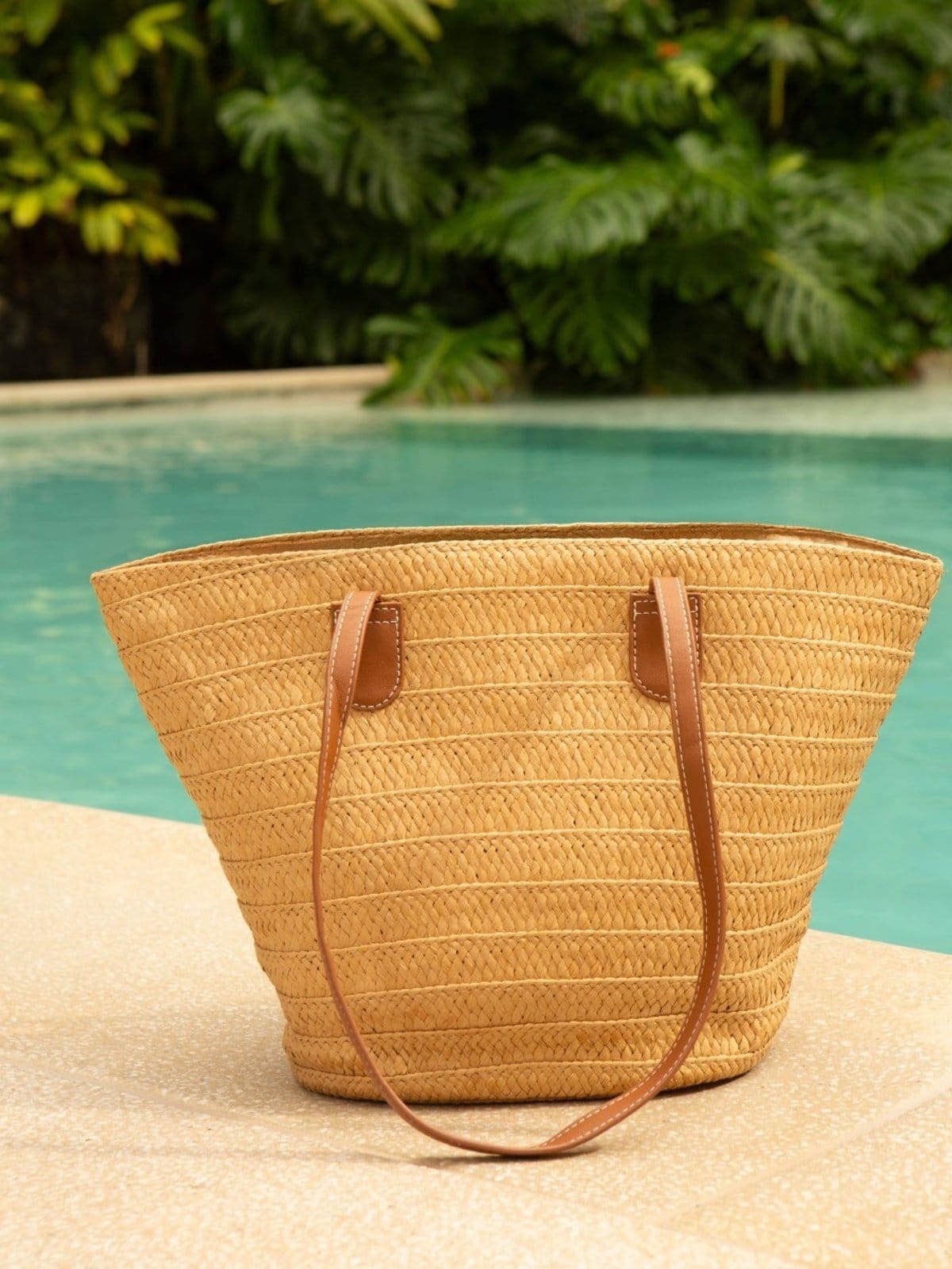 Bolsa de Palha Sintética Natural Noruega