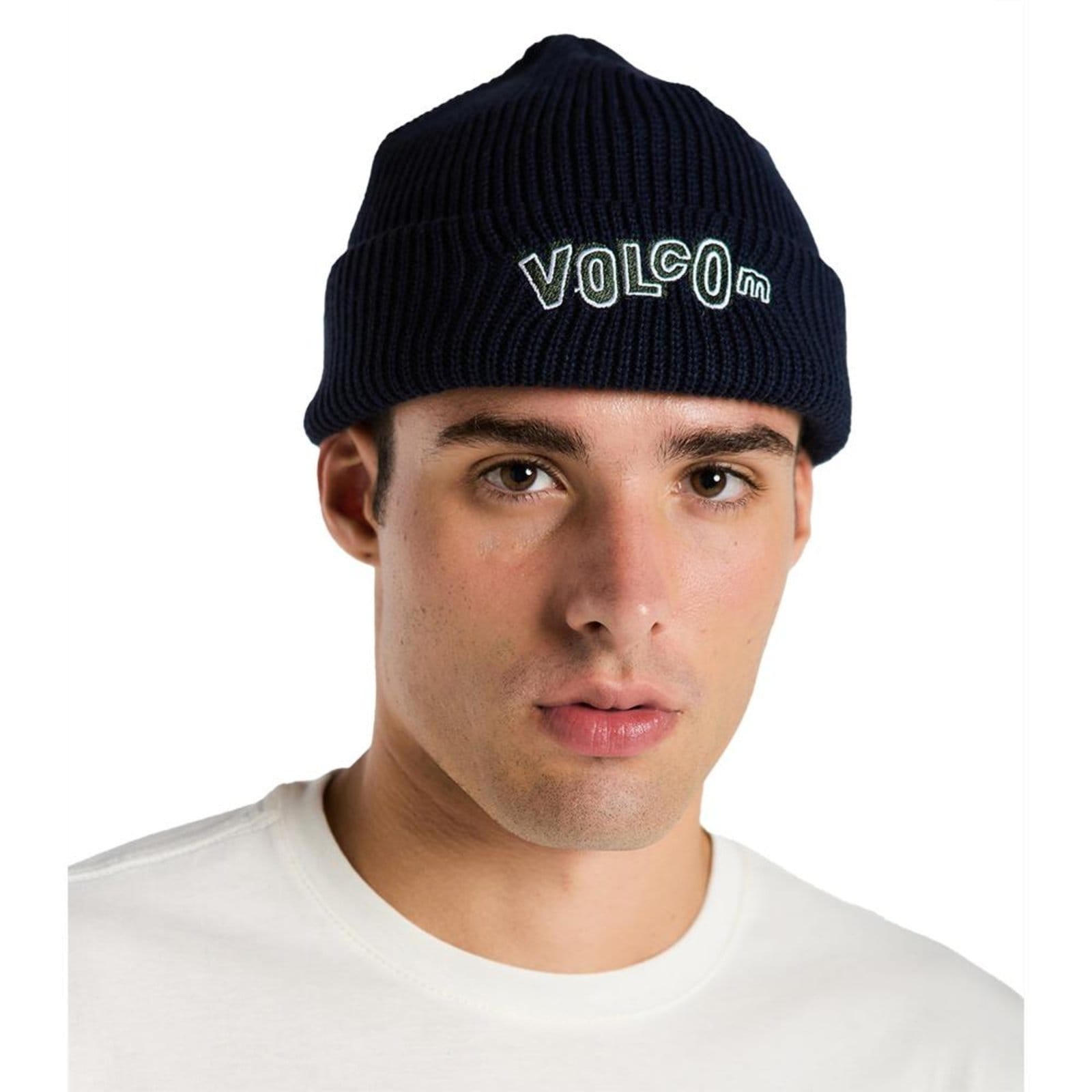 Vista 2 Gorro Volcom Foamy WT24 Volcom azul marinho