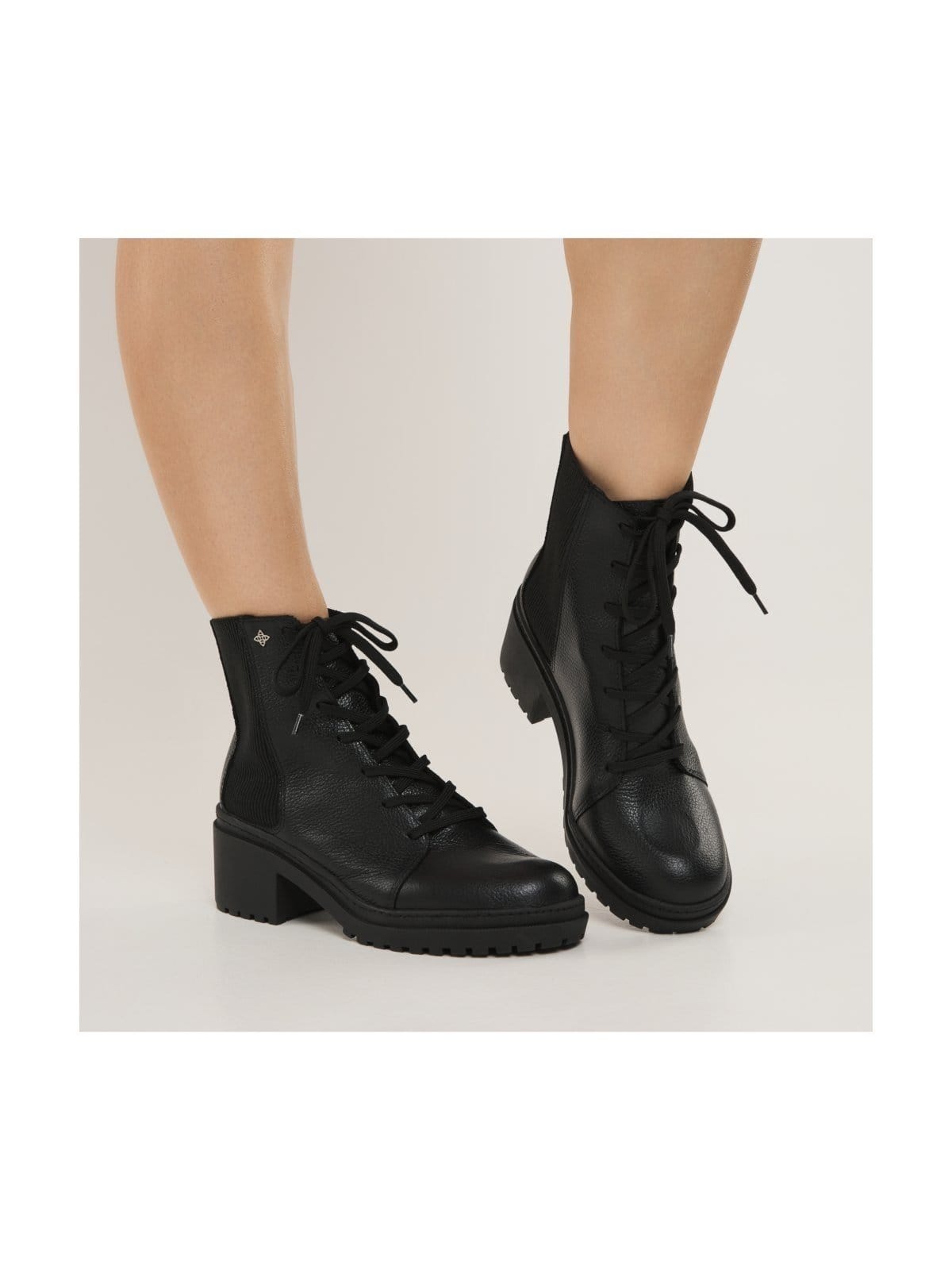 Vista 2 COTURNO AURORA DI VALENTINI COURO Di Valentini preto