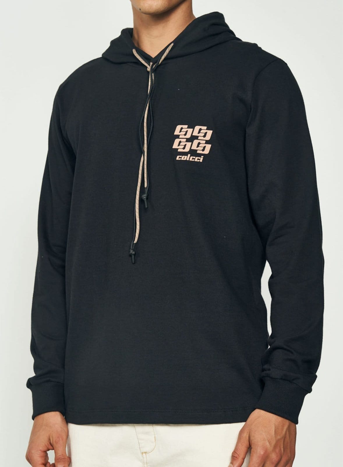 Blusa De Moletom Masculino Com Capuz Colcci