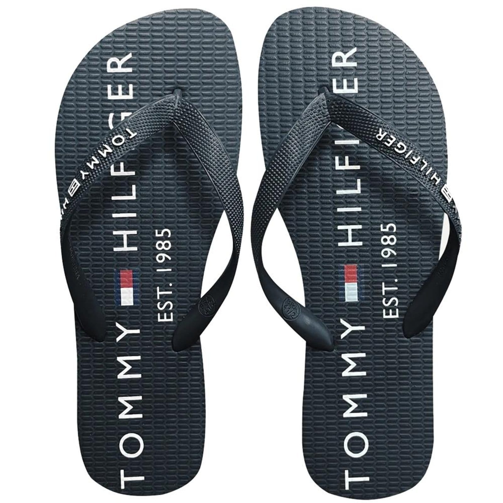 Chinelo Tommy Hilfiger Simon 34R Rubber Masculino Desert Sky