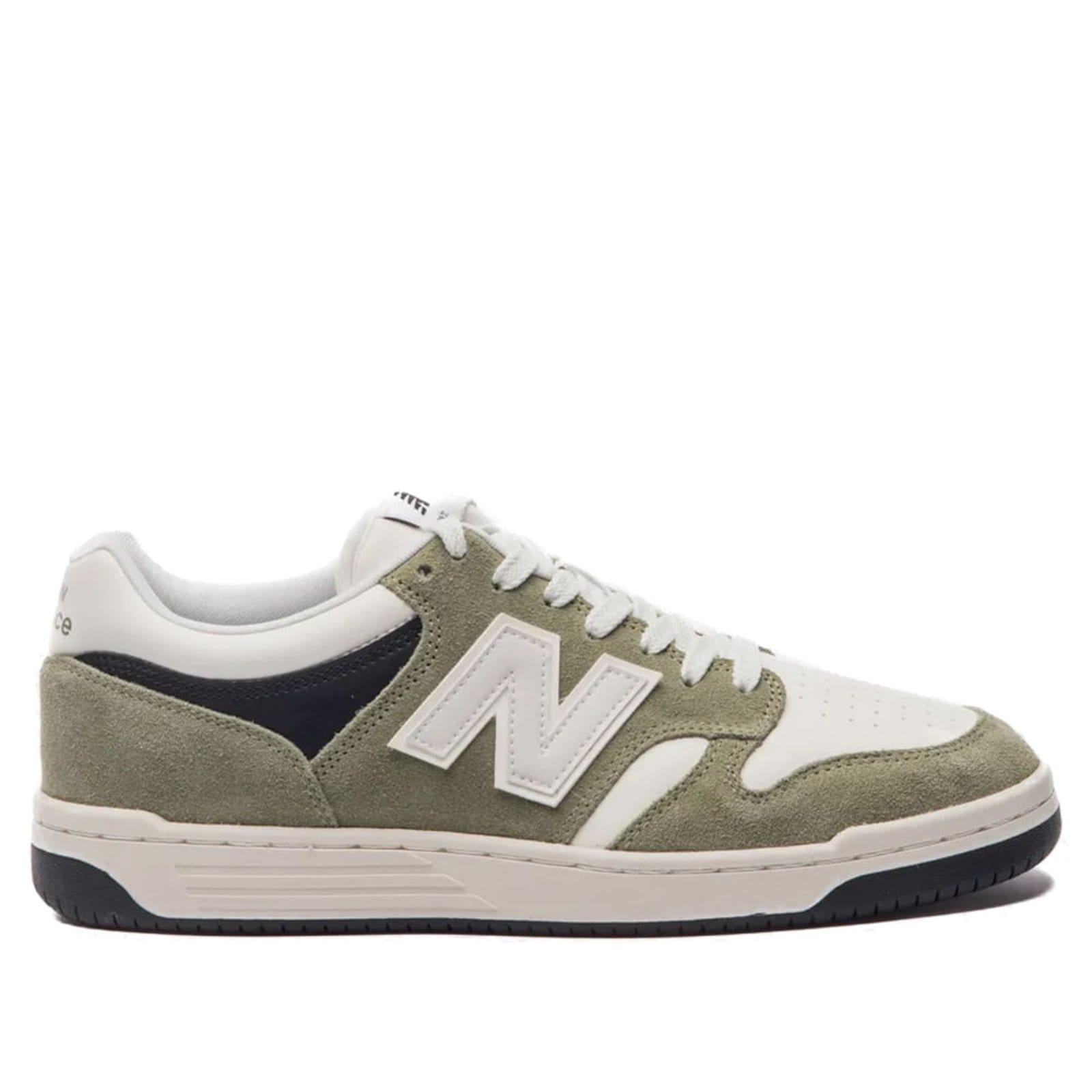 Tênis Masculino New Balance Low 480 Couro Musgo