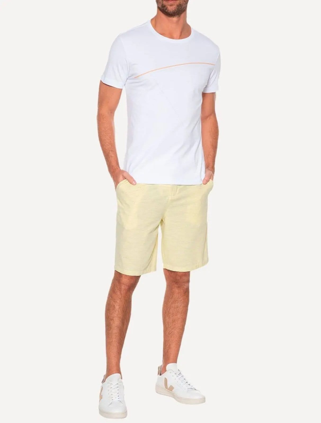 Bermuda Aramis Masculina Chino Flame Mescla