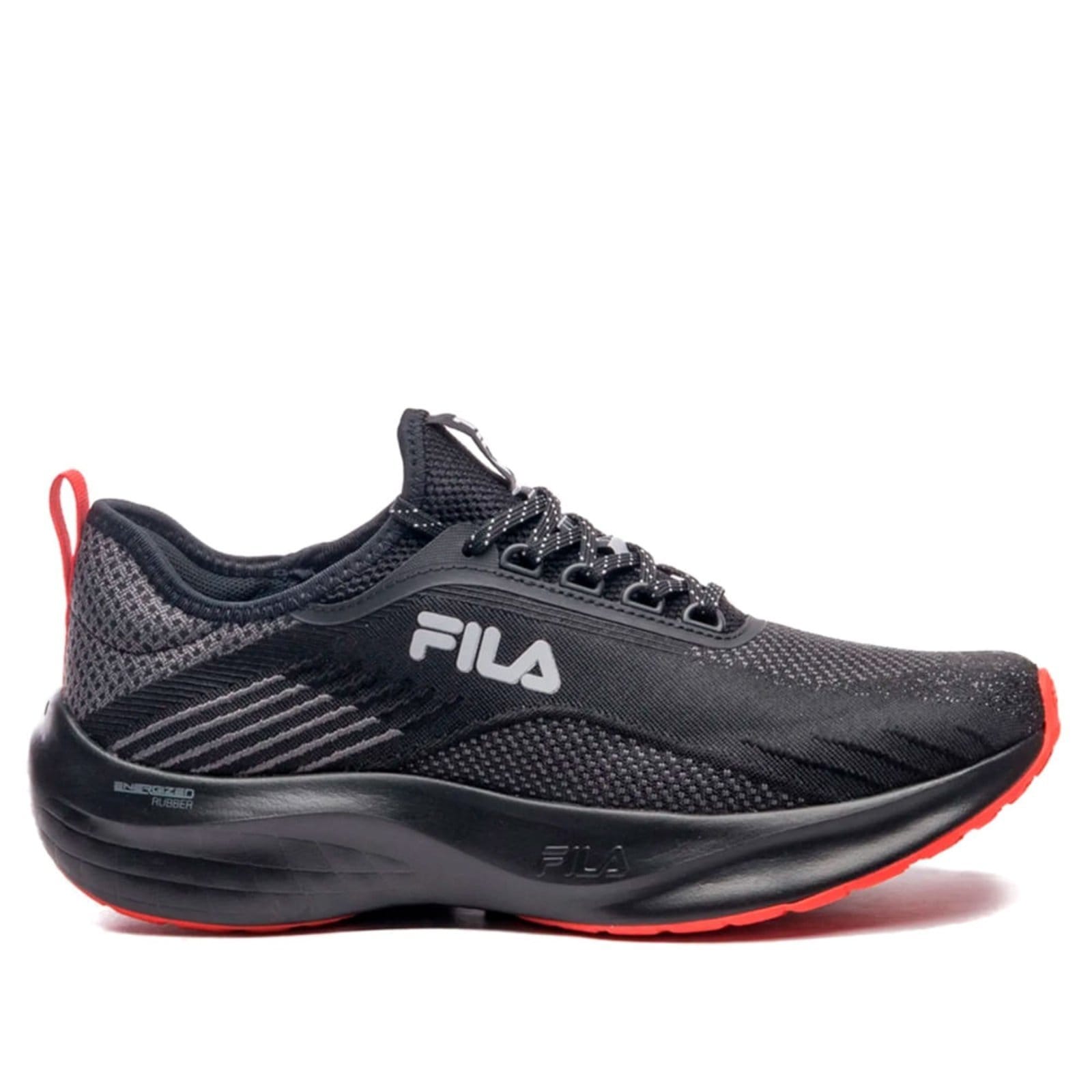 Vista principal Tênis Masculino Fila Go Trainer 2 Energized Vermelho Fila preto