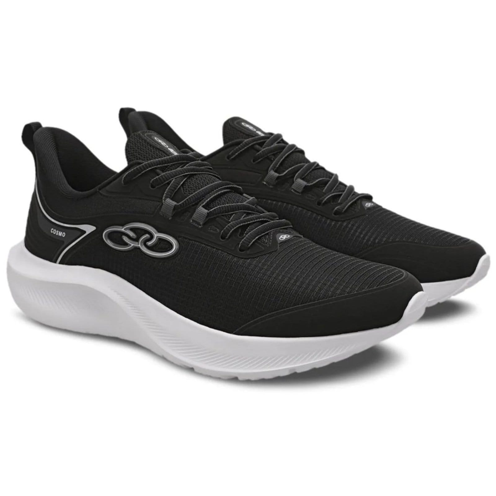 Vista 2 Tênis Olympikus Cosmo Masculino Olympikus OLYMPIKUS preto