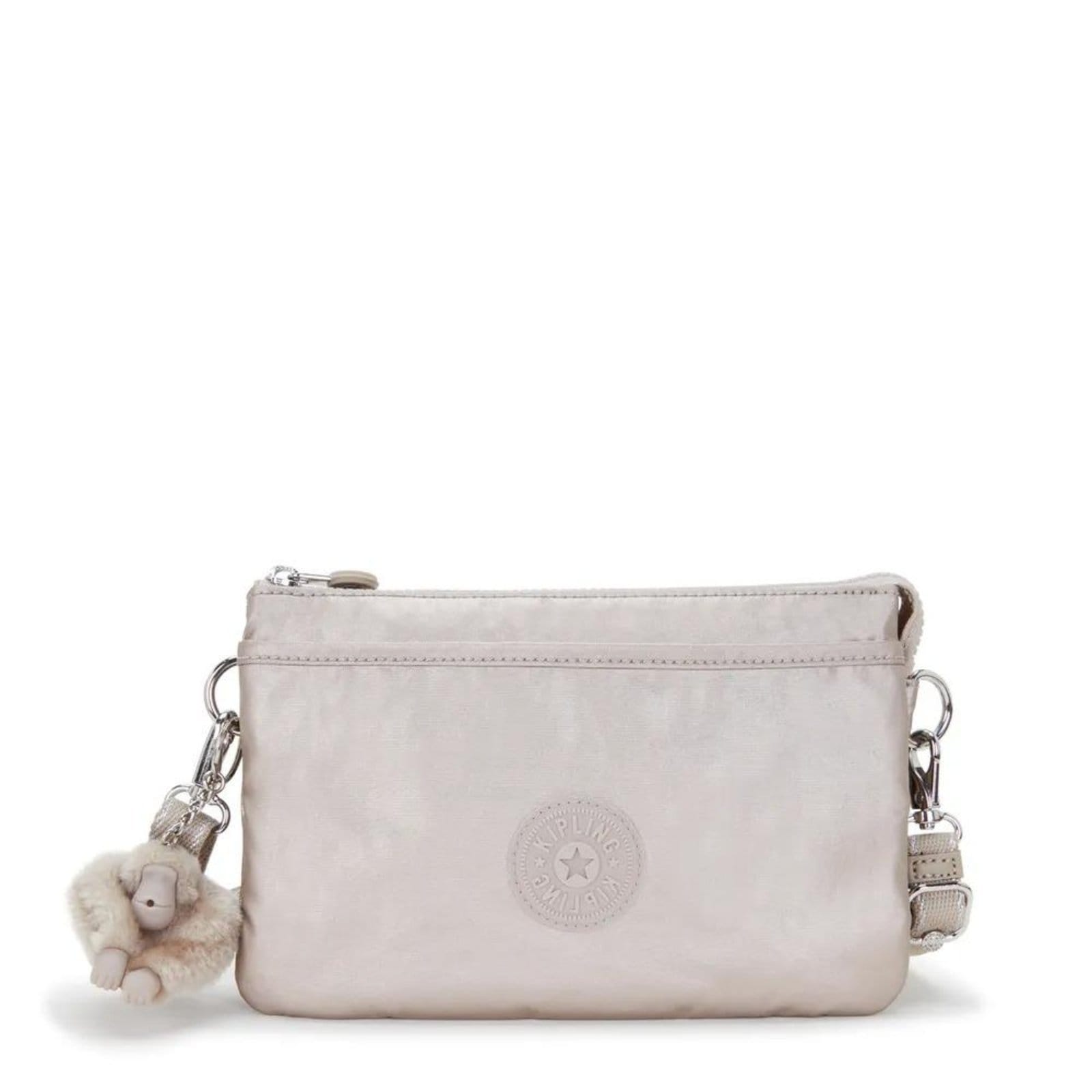 Bolsa Kipling Riri Metallic Glow