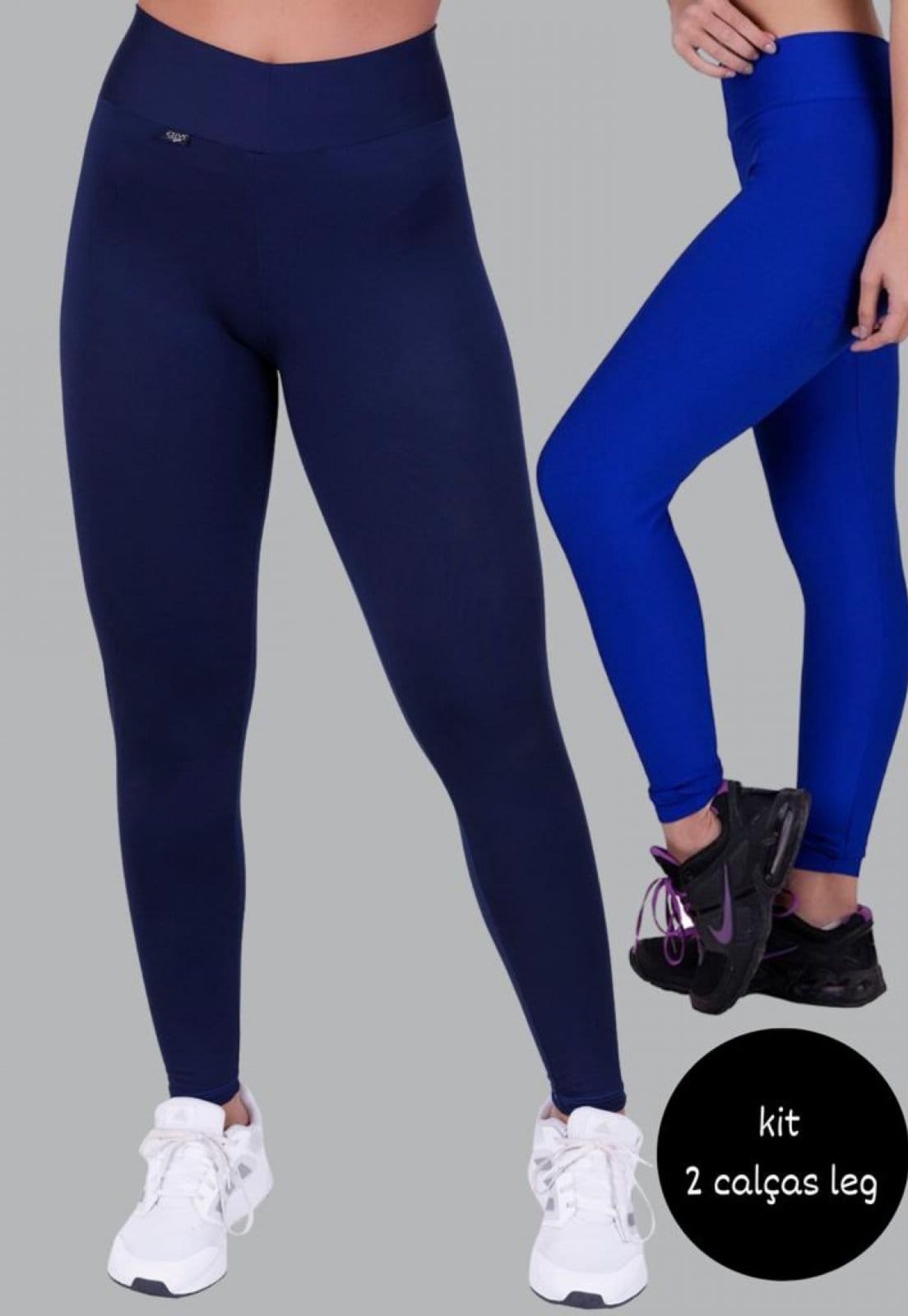 Kit 2 Peças Calça Leg Basica