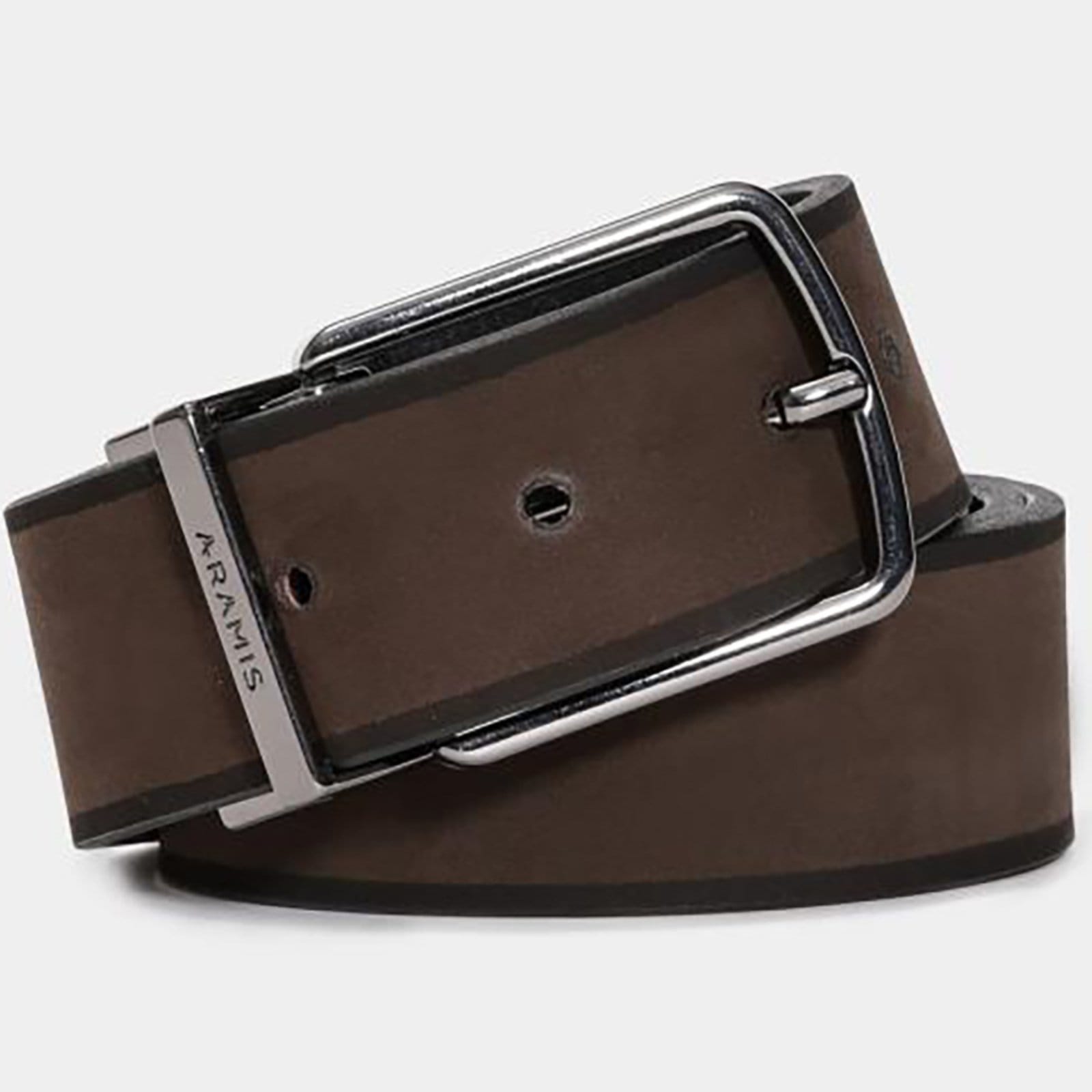 Vista principal Cinto Aramis Dupla Face Naturalle Burn Ve26 Masculino Aramis marrom