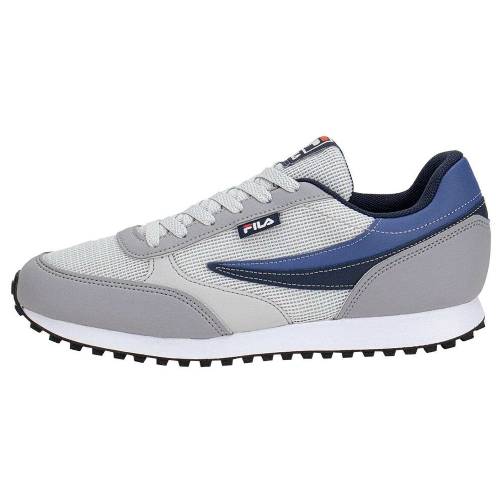 Vista 2 Tênis Masculino Renno Classic Fila F01l00258 2060258 Fila cinza