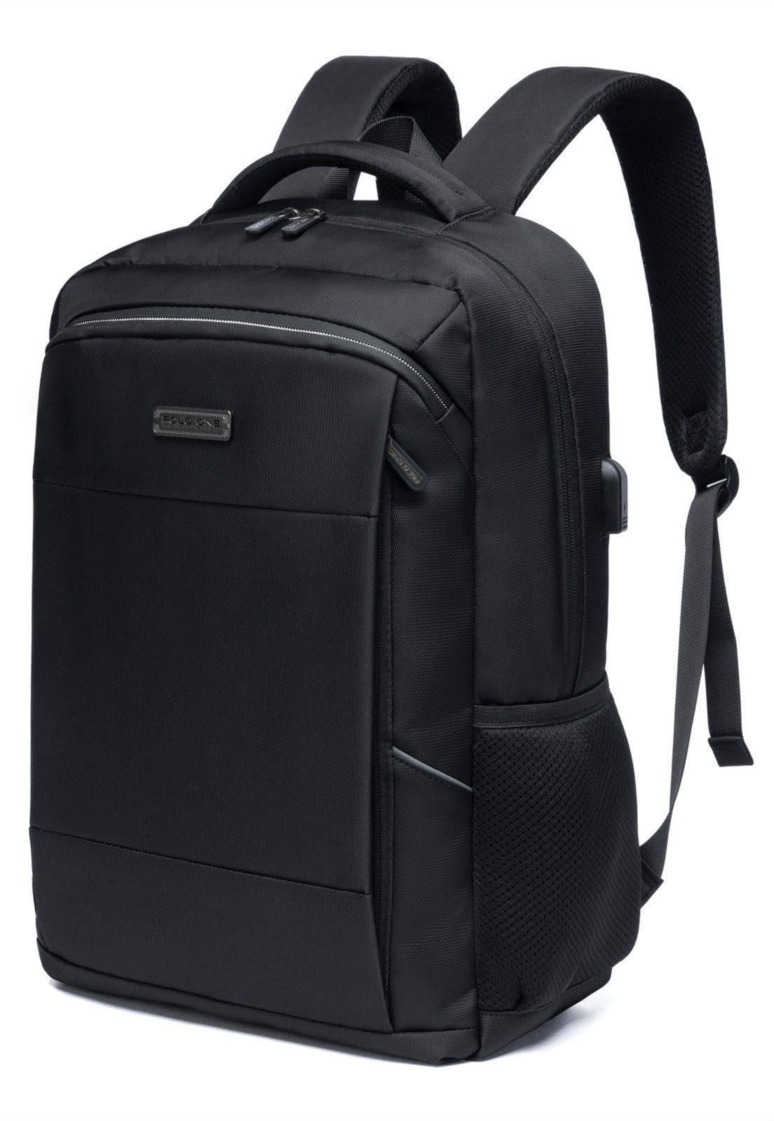 Vista 2 Mochila Executiva Polo One Masculina Reforçada Para Notebook Grande Polo One preto