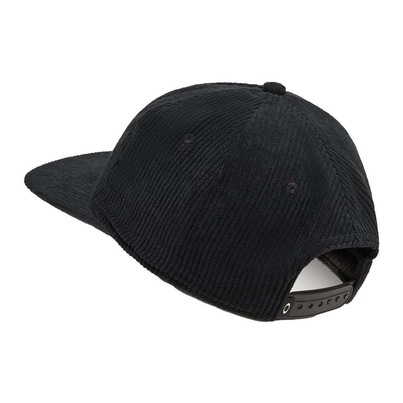 Vista 2 Boné Oakley Aba Curva Ellipse Corduroy WT25 Blackout Oakley preto