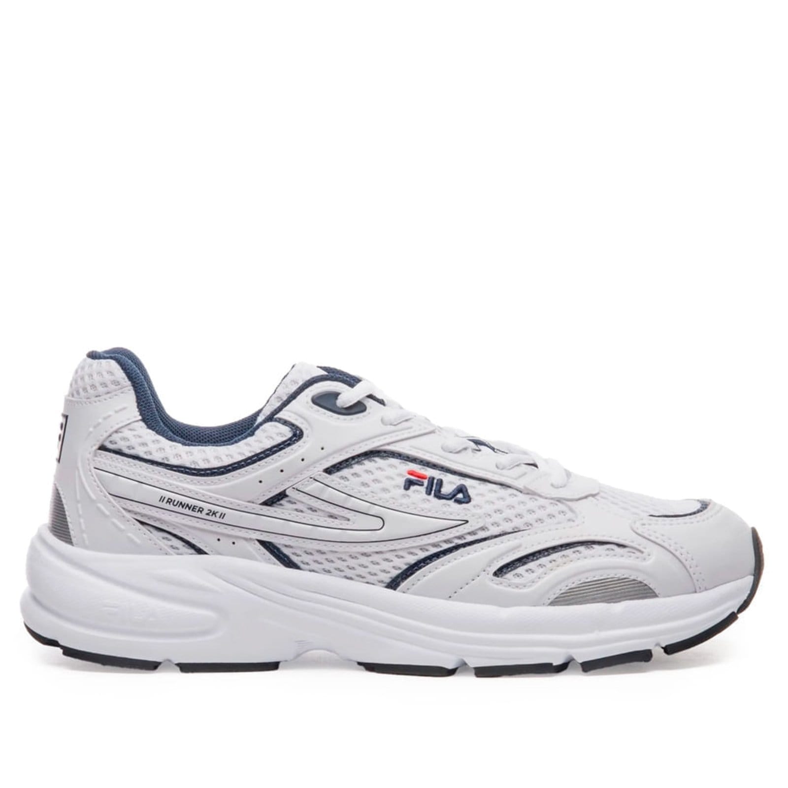 Vista principal Tênis Masculino Fila Runner 2K Super Action Marinho Fila branco