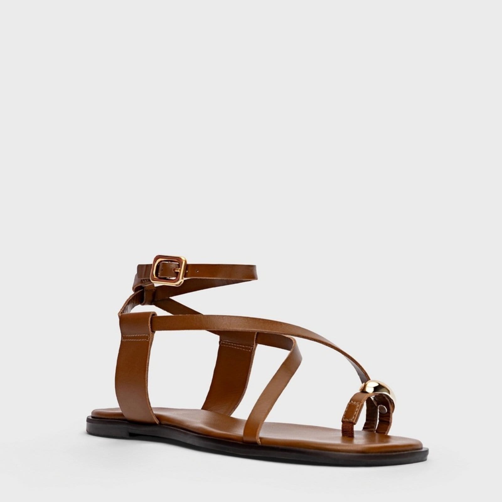 Vista 2 Rasteira Iconic Carrano 777038 Carrano marrom