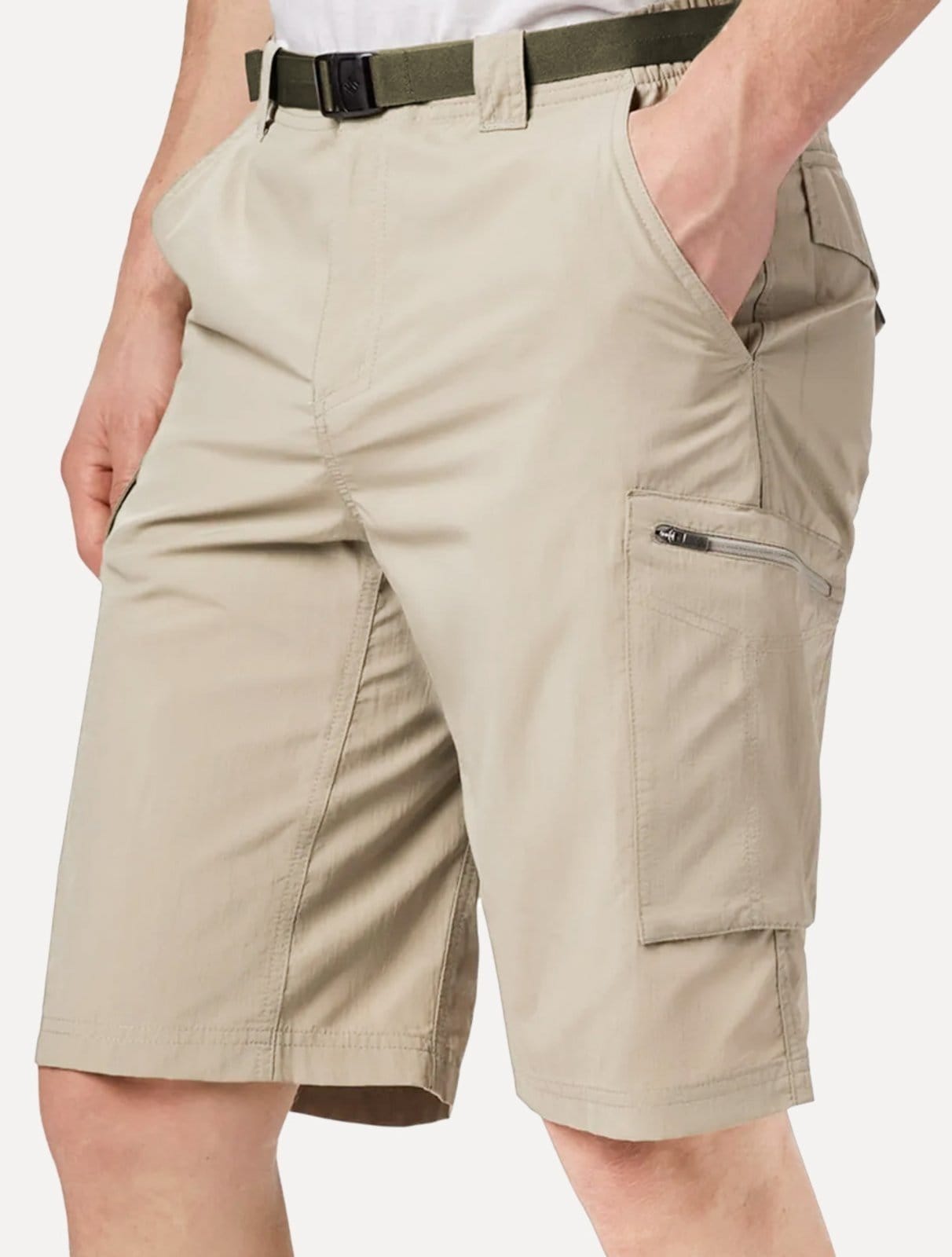 Bermuda Columbia Masculina Cargo Silver Ridge Cáqui