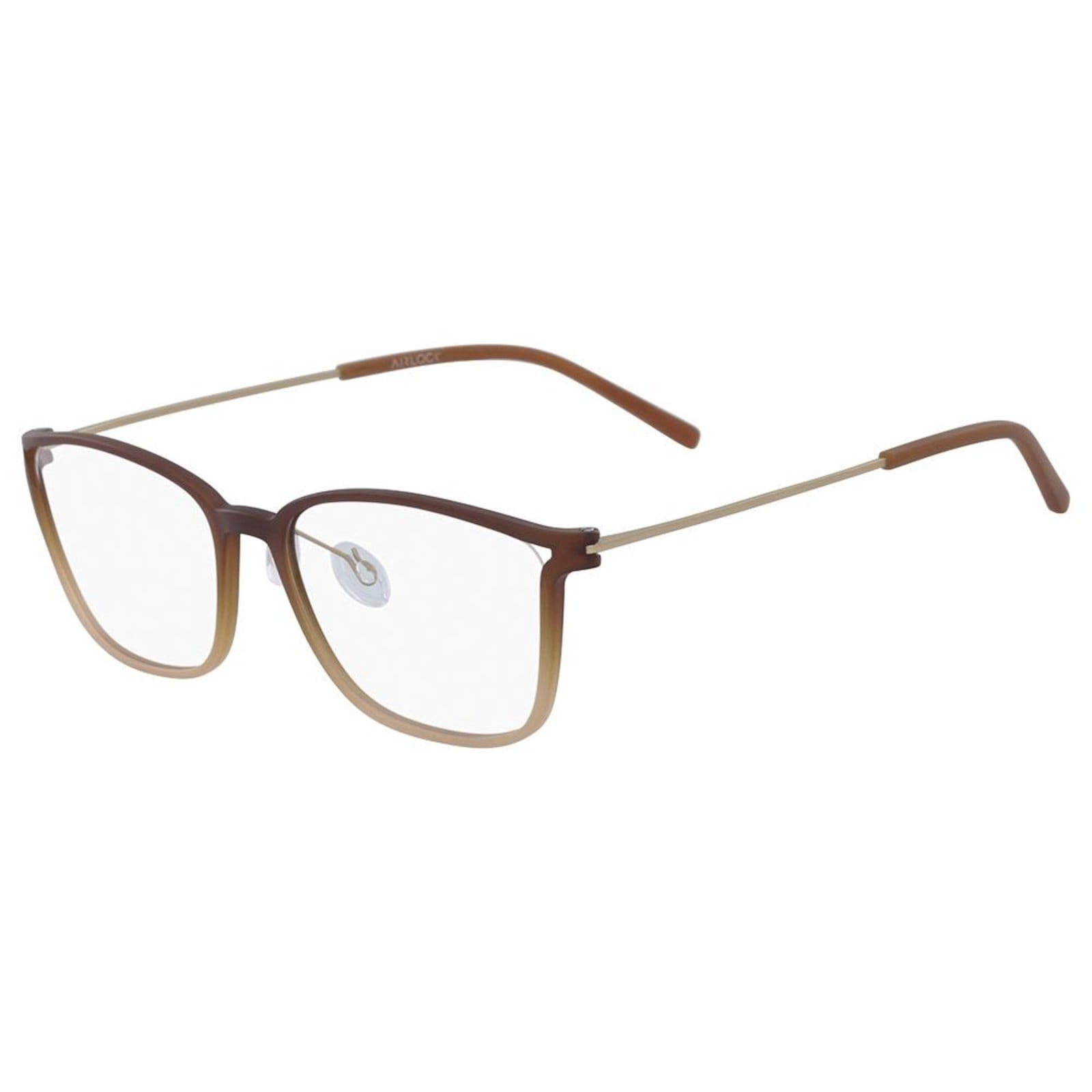 Armação de Óculos Pure Airlock 3001 216 - Marrom 53