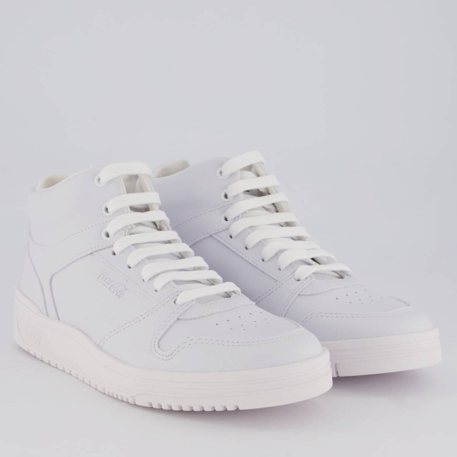 Vista 2 Tênis Coca Cola Pant Daydream High Feminino Coca-Cola branco