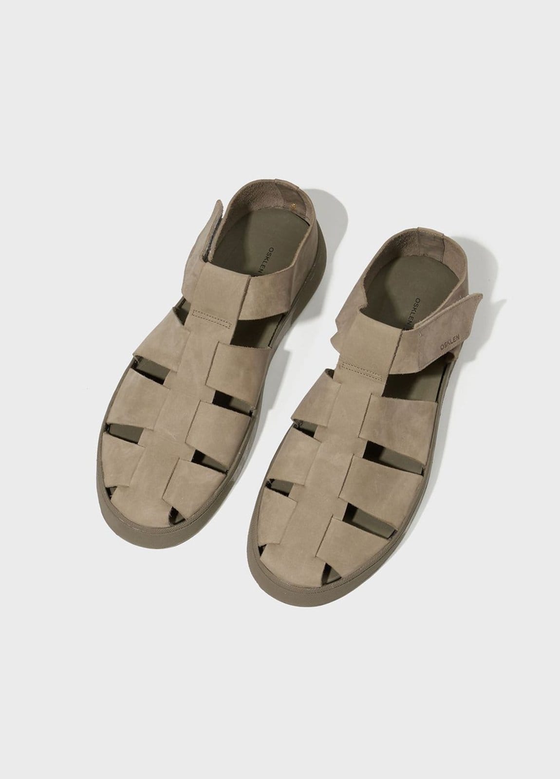 Vista 2 Sandália soho resort oil Osklen cinza