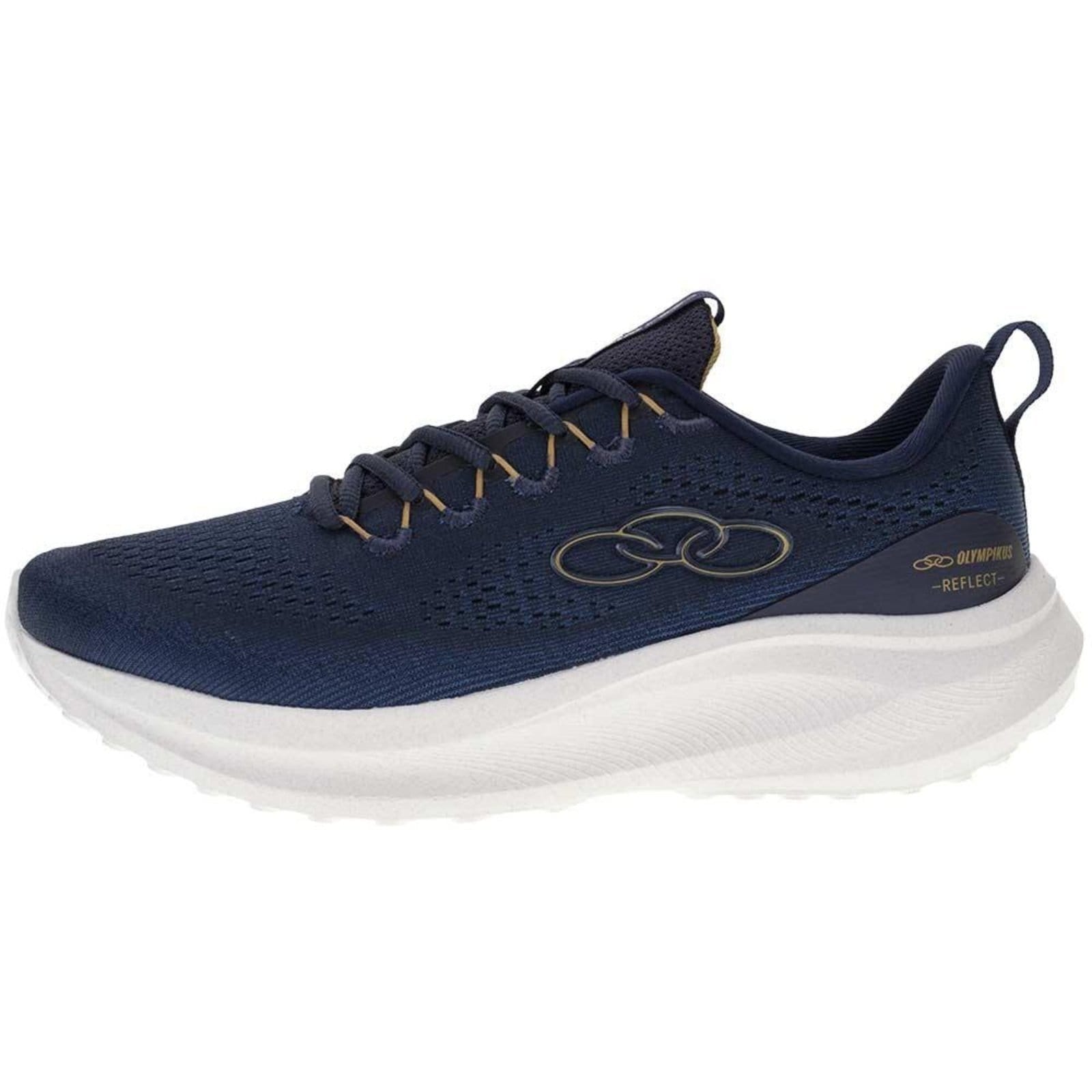 Vista 2 Tênis Masculino Reflect Olympikus 43576296 0236296 OLYMPIKUS azul marinho