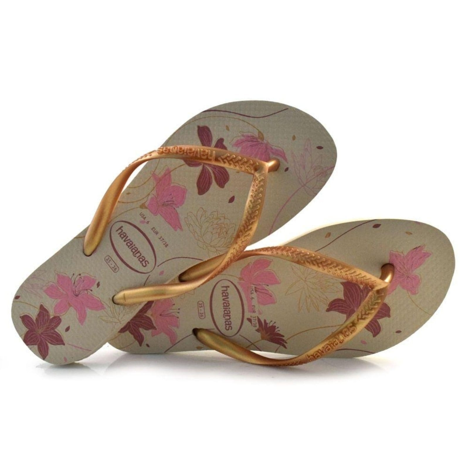 Chinelo Feminino Havaianas Slim Organic