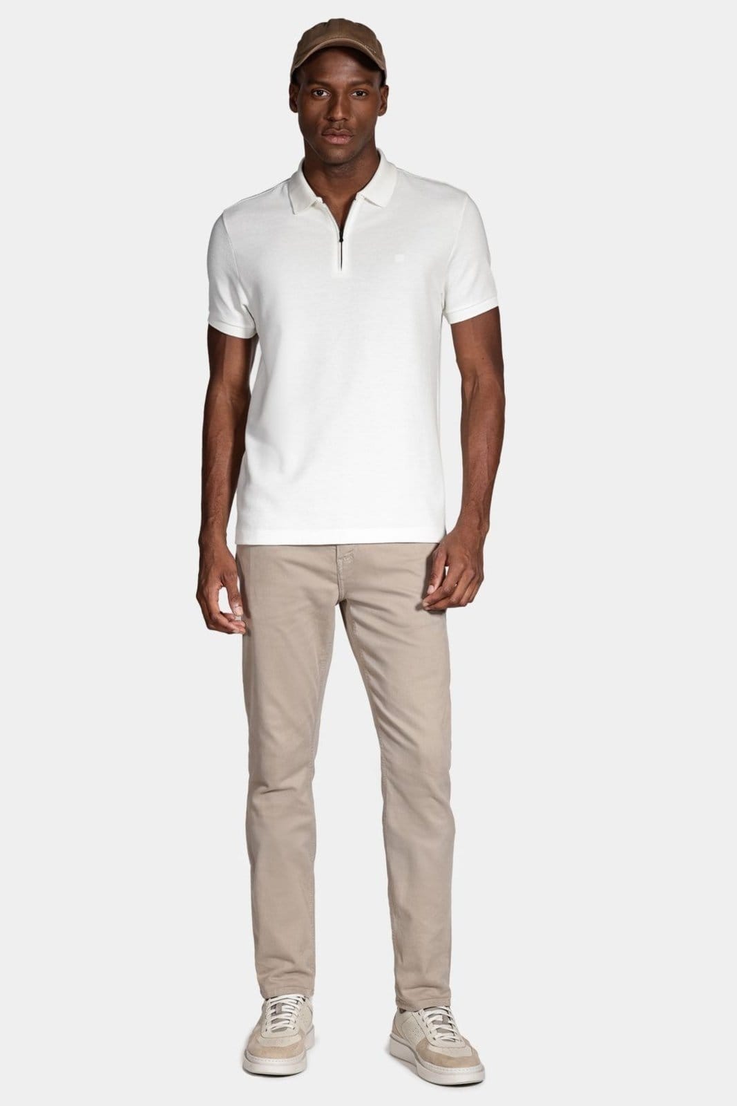 Vista 2 Polo Aramis Shirt Ottoman Off White Aramis incolor white