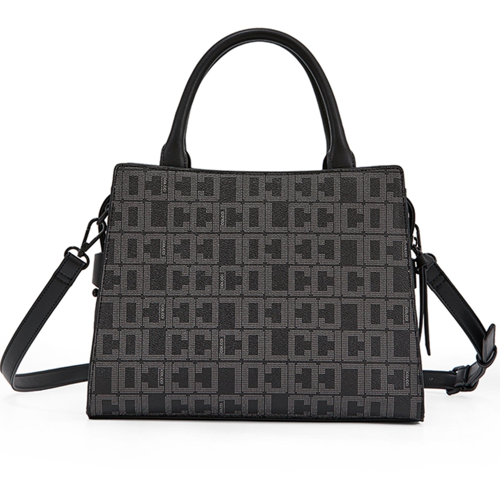 Vista 2 Bolsa Tote Colcci Monograma Ou25 Feminino Colcci preto