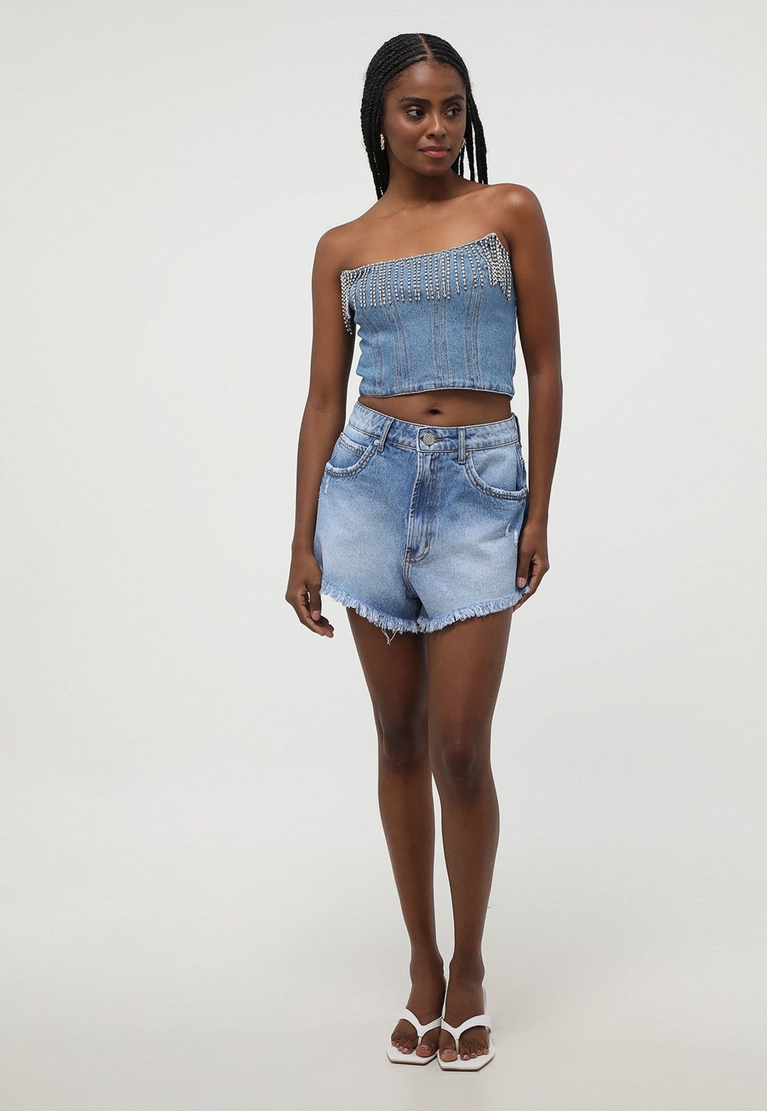 Top Jeans My Favorite Things Tomara Que Caia Pedraria - 2