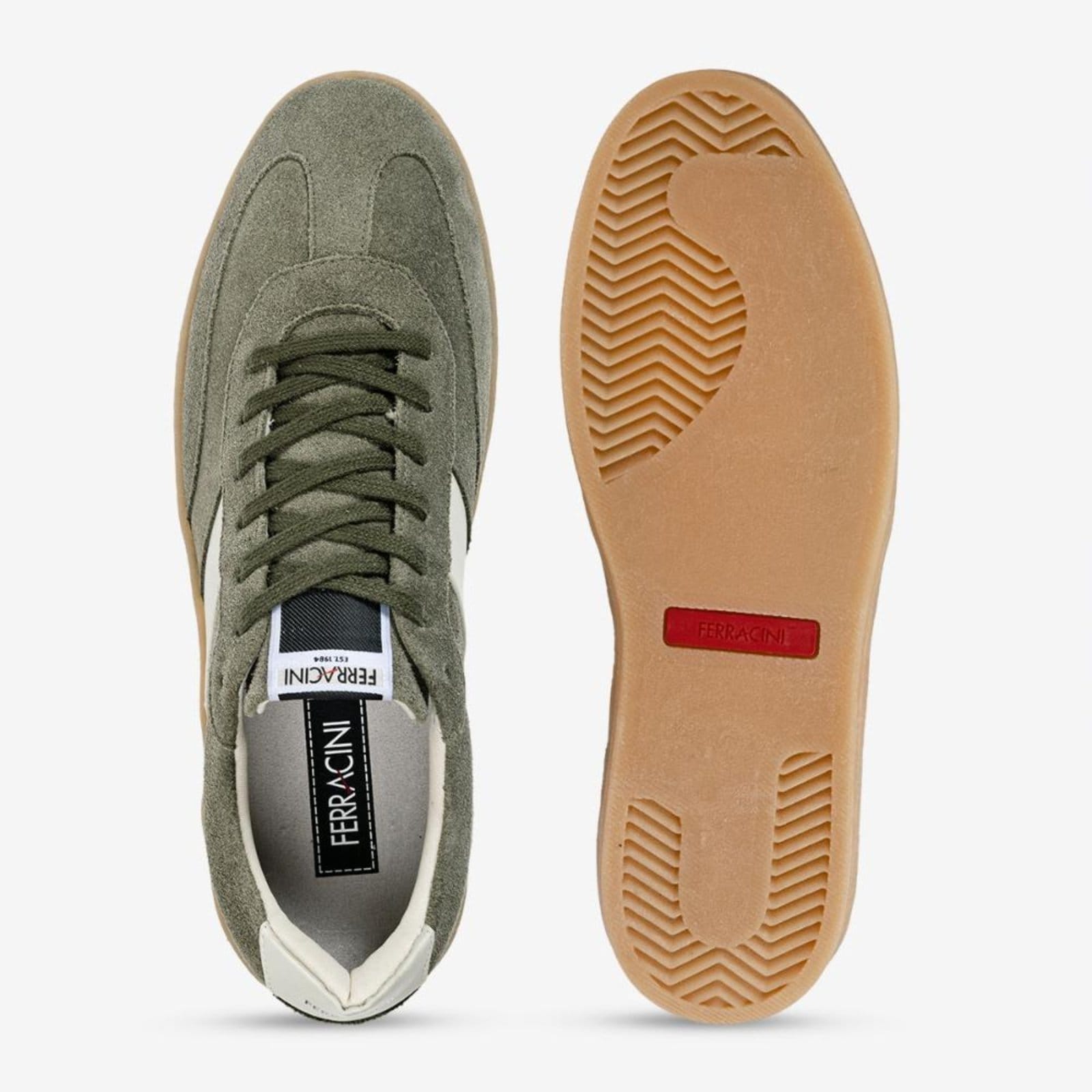 Vista 2 Sneaker Ibiza 7583-710H FERRACINI verde