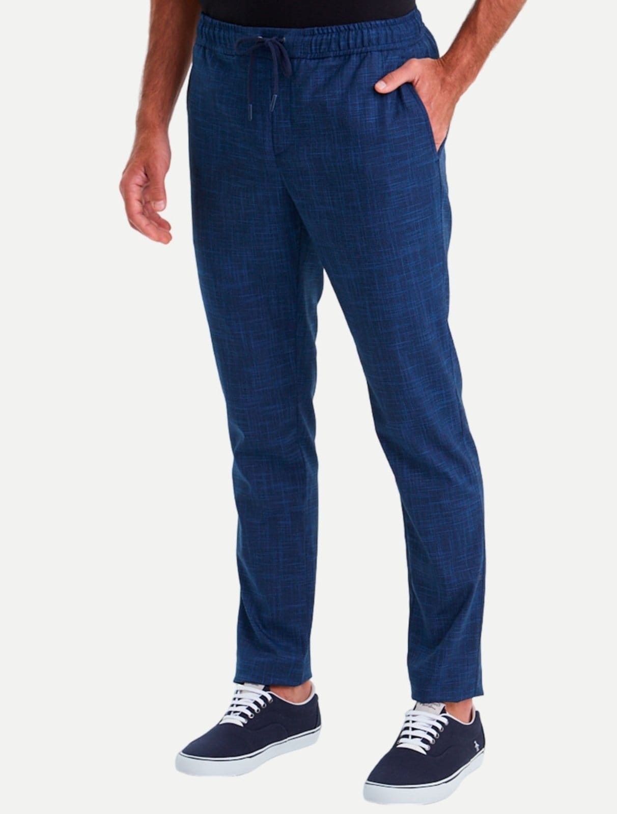 Vista principal Calça Original Penguin Chino BPBF0026 Marinho Penguin azul