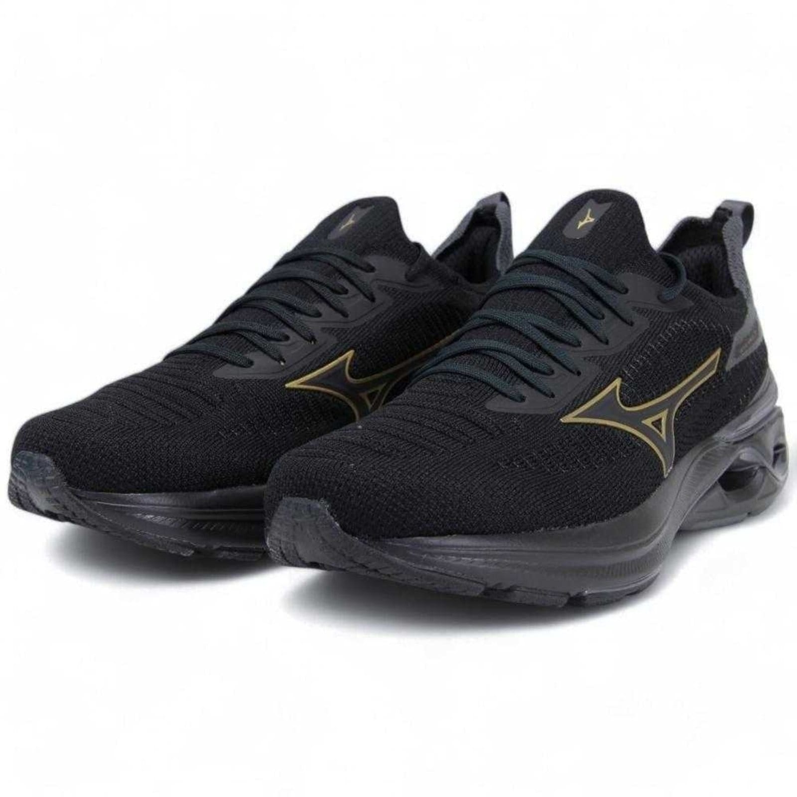 Vista 2 Tênis Masculino Mizuno Wave Mirai 7 Mizuno preto