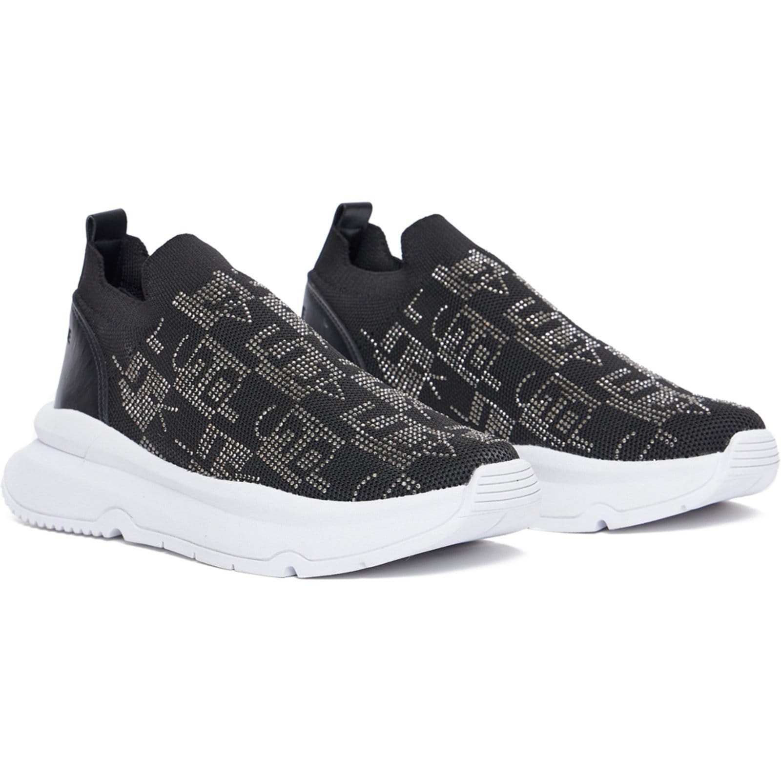 Vista 2 Tênis Easy Lança Perfume Brilho In24 Feminino Easy Lança perfume preto