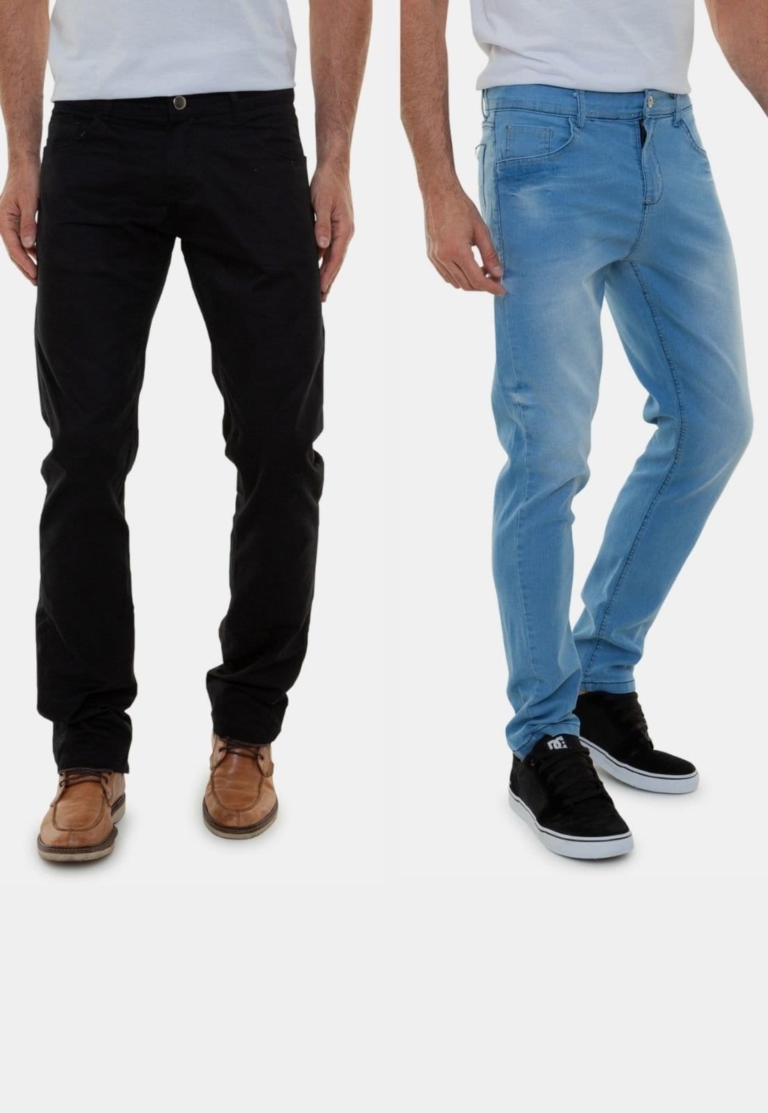 Kit Com 2 Calças Masculinas Jeans Premium Versatti Colômbia