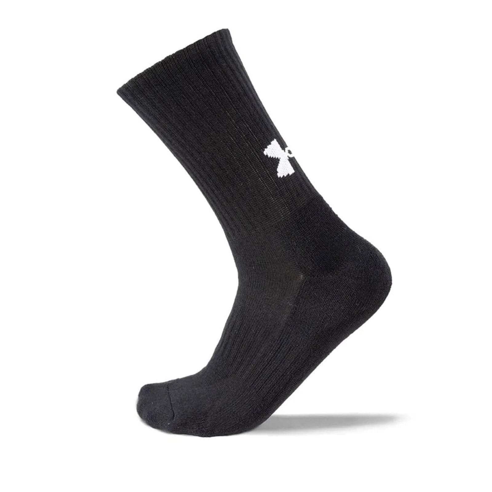 Meia Under Armour Core Cotton Cano Alto Unissex - Pacote com 3 pares - 2