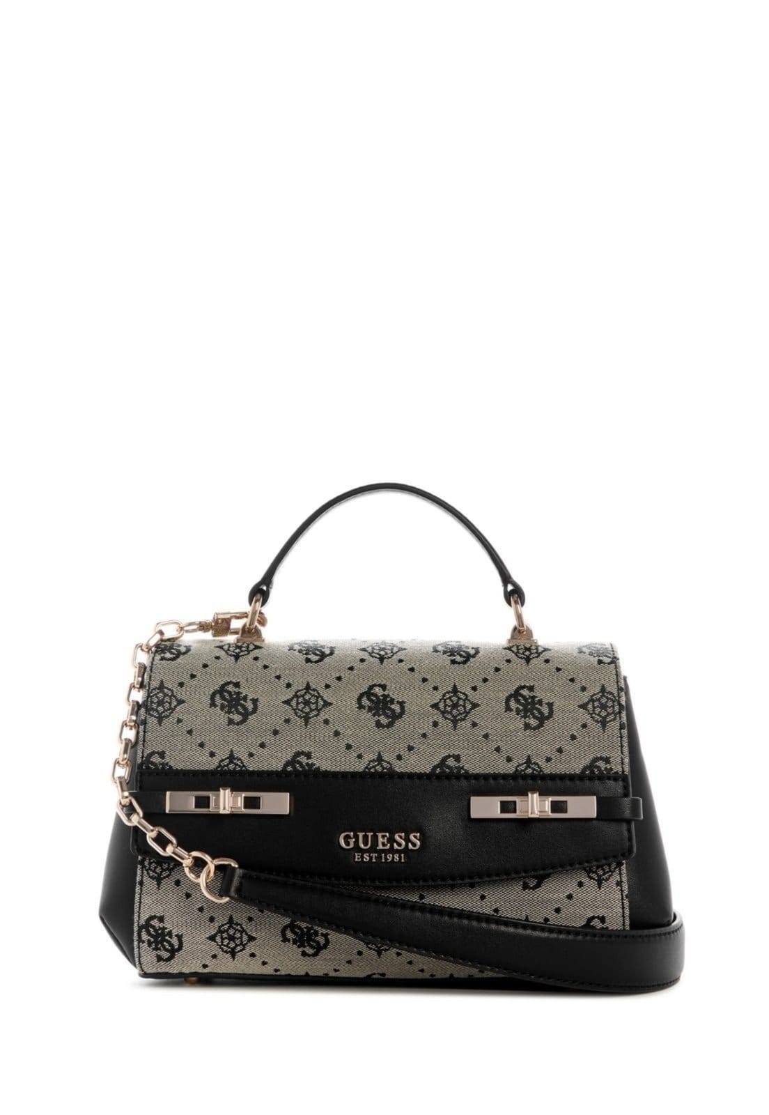 Bolsa Guess Melinda Logo Top Handle Flap