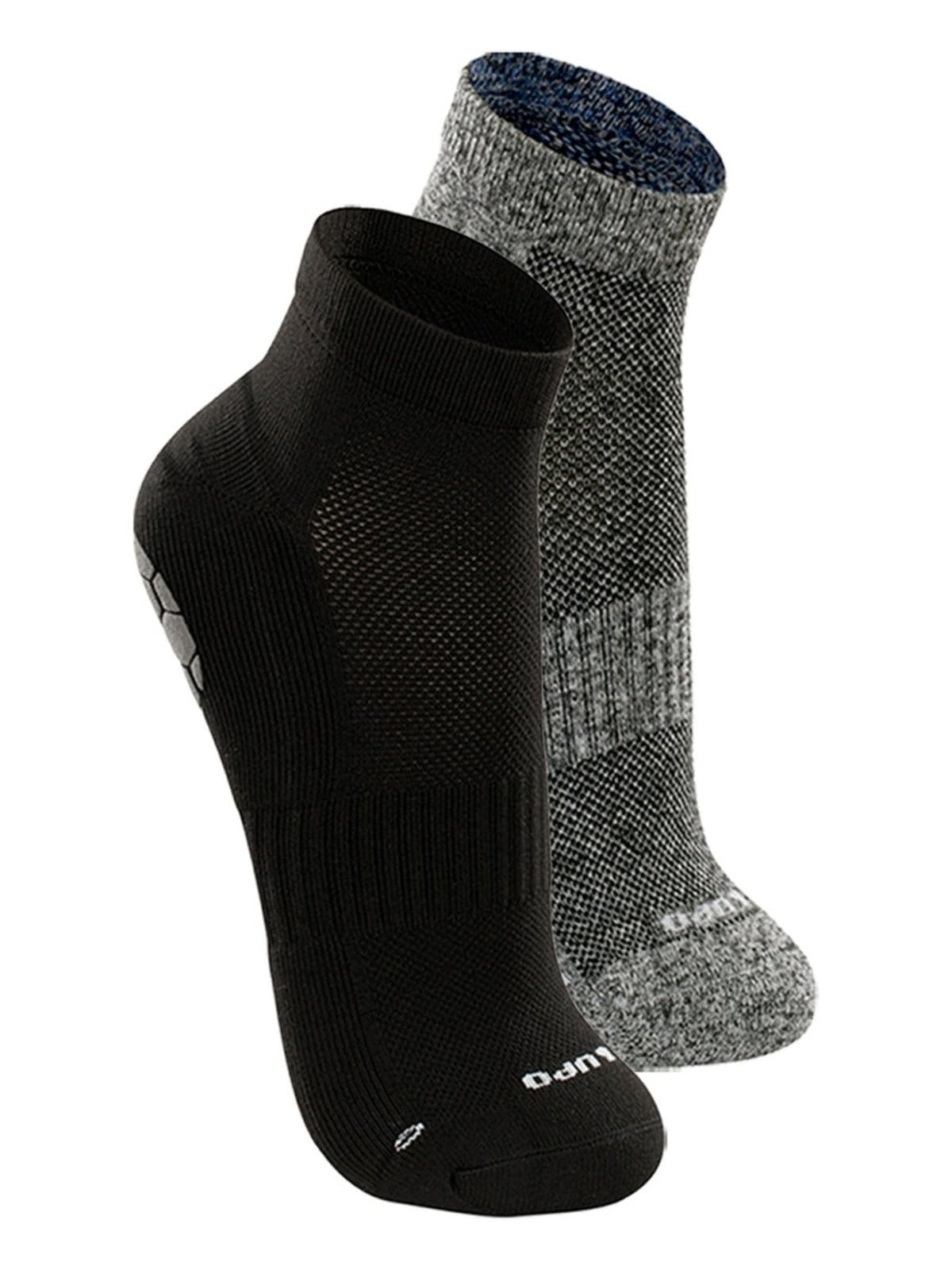 Kit com 2 Pares de Meias Antiderrapante Pilates Lupo