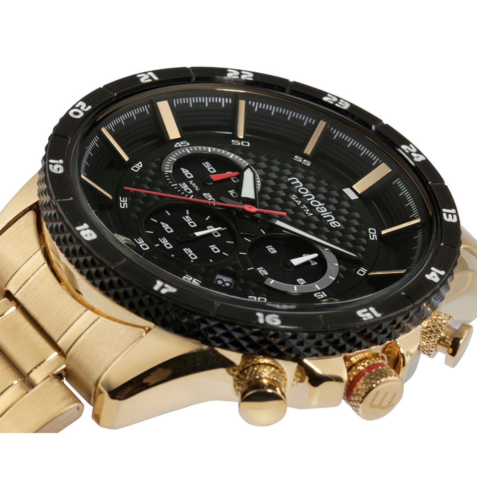 Relógio Masculino Mondaine Cronógrafo Aço Clássico - 2