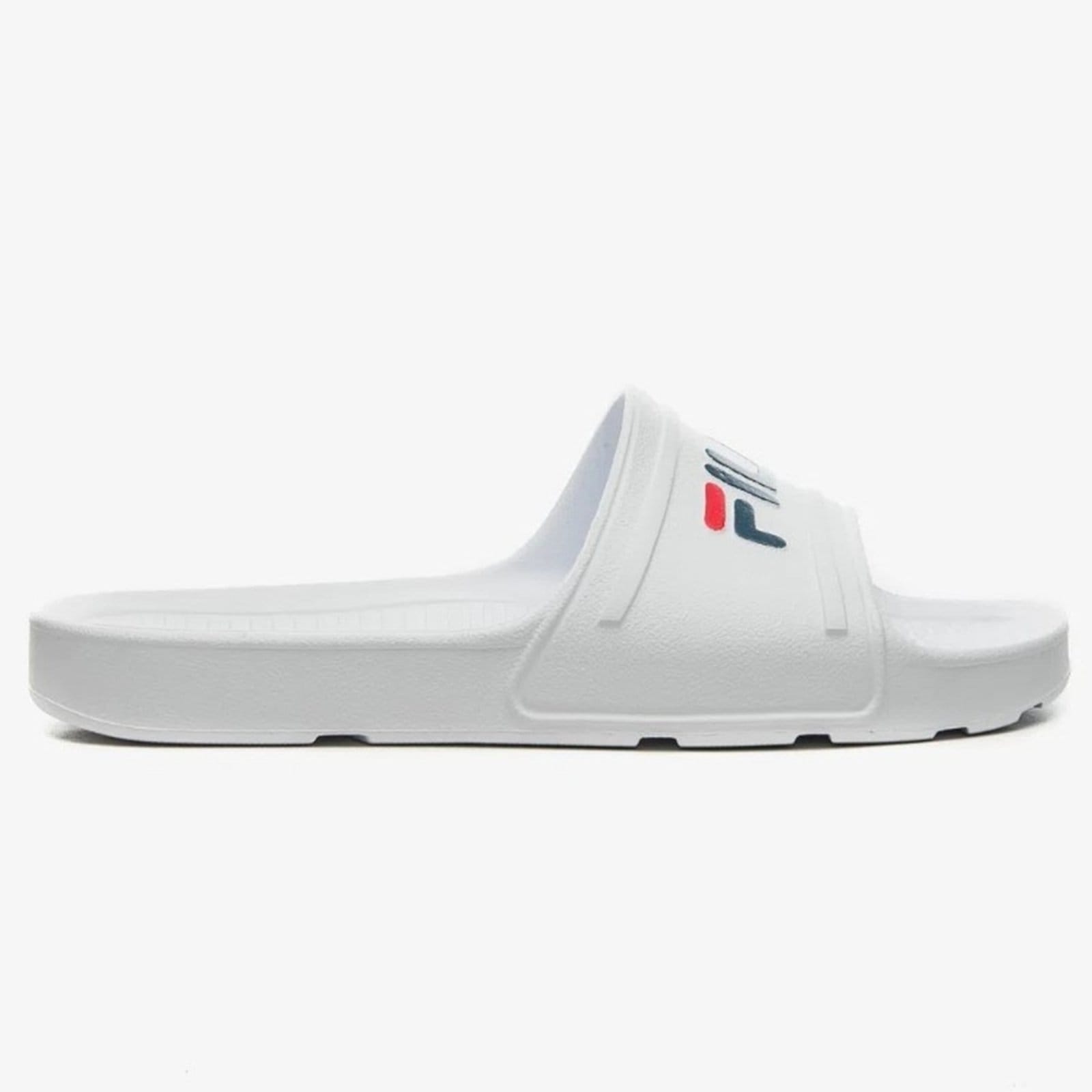 Vista principal Chinelo Masculino Fila Sleek Slide Fila branco