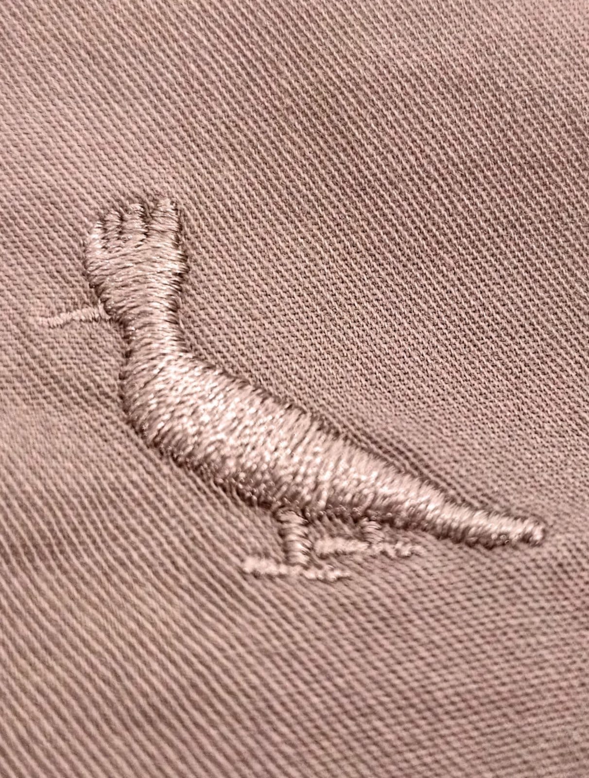 Vista 2 Jaqueta Reserva Masculina Casual Sarja Cáqui Reserva caramelo/marrom