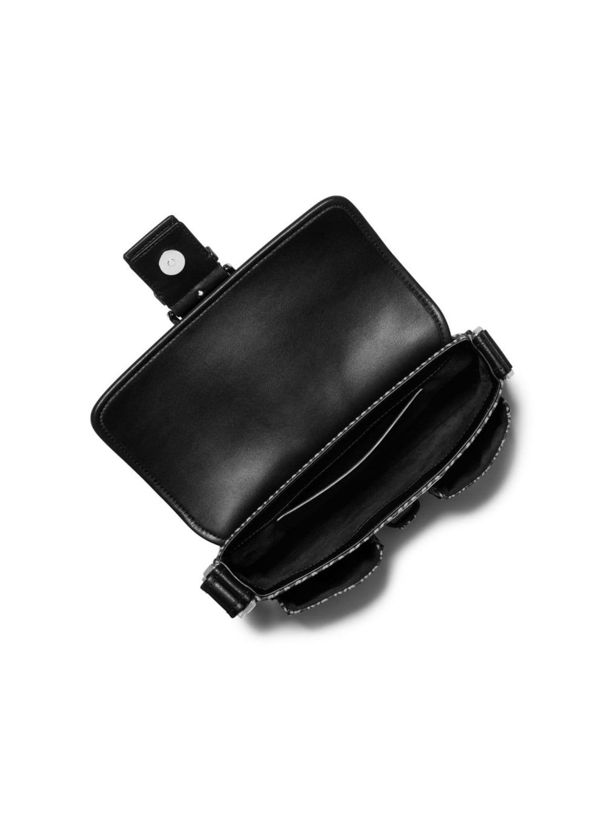 Vista 2 Bolsa De Ombro Colby Mk200 Logo Média 30T5sbal8j001 Michael Kors preto