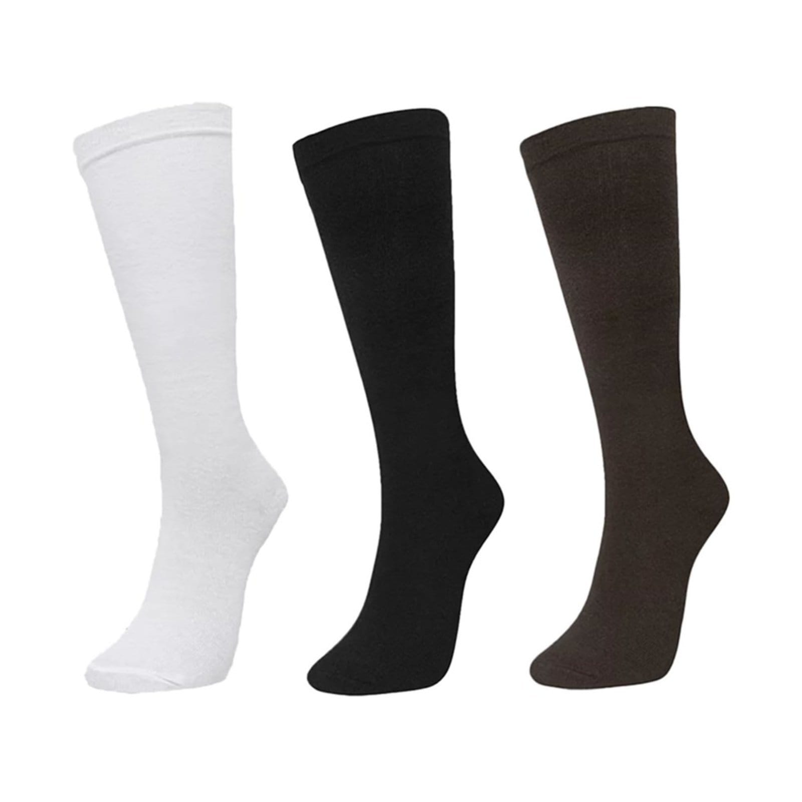 Kit 3 Pares de Meias Selene 3/4 Básica Feminino