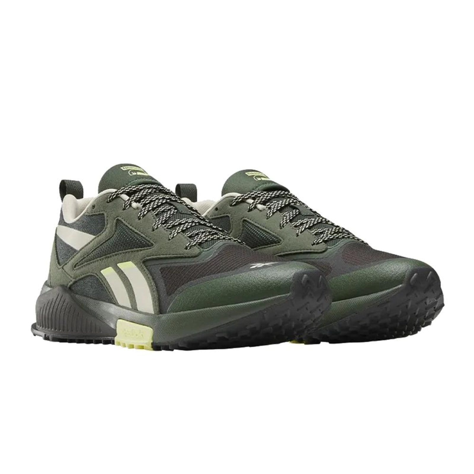 Vista 2 Tênis Reebok Lavante Trail 2 Masculino Green/Black/Beige Reebok verde green