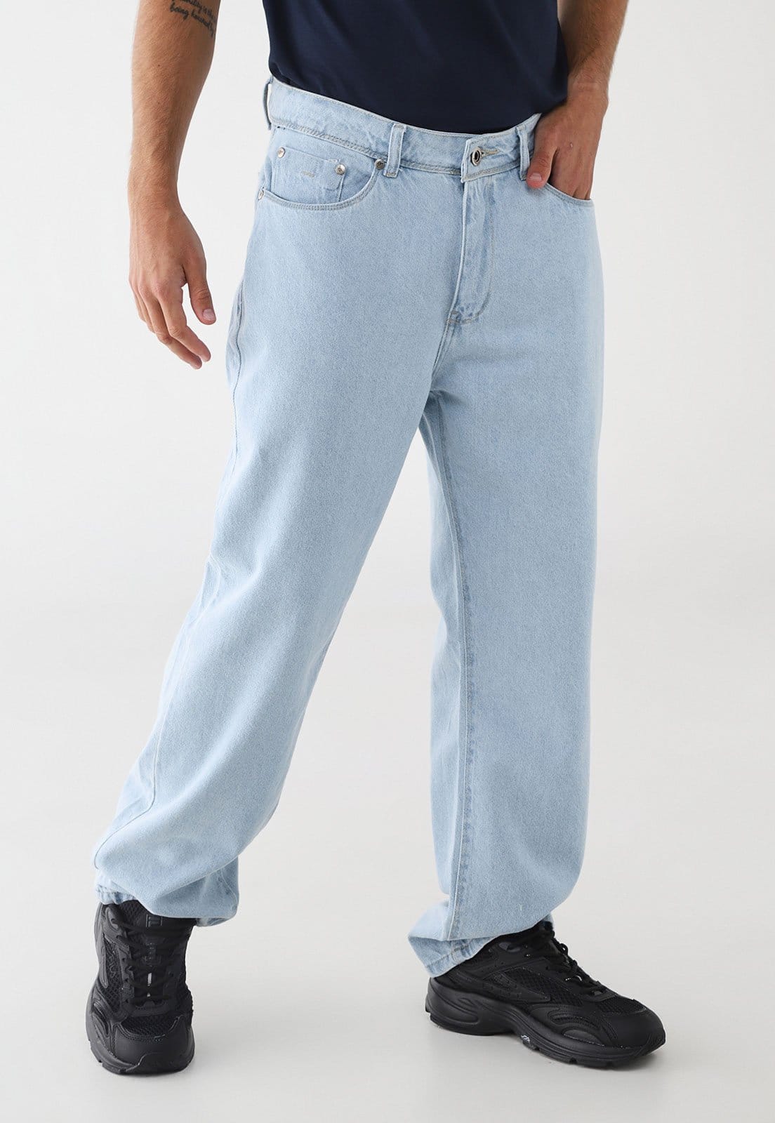 Calça Jeans Masculina Hang Loose Regular Cottom Claro