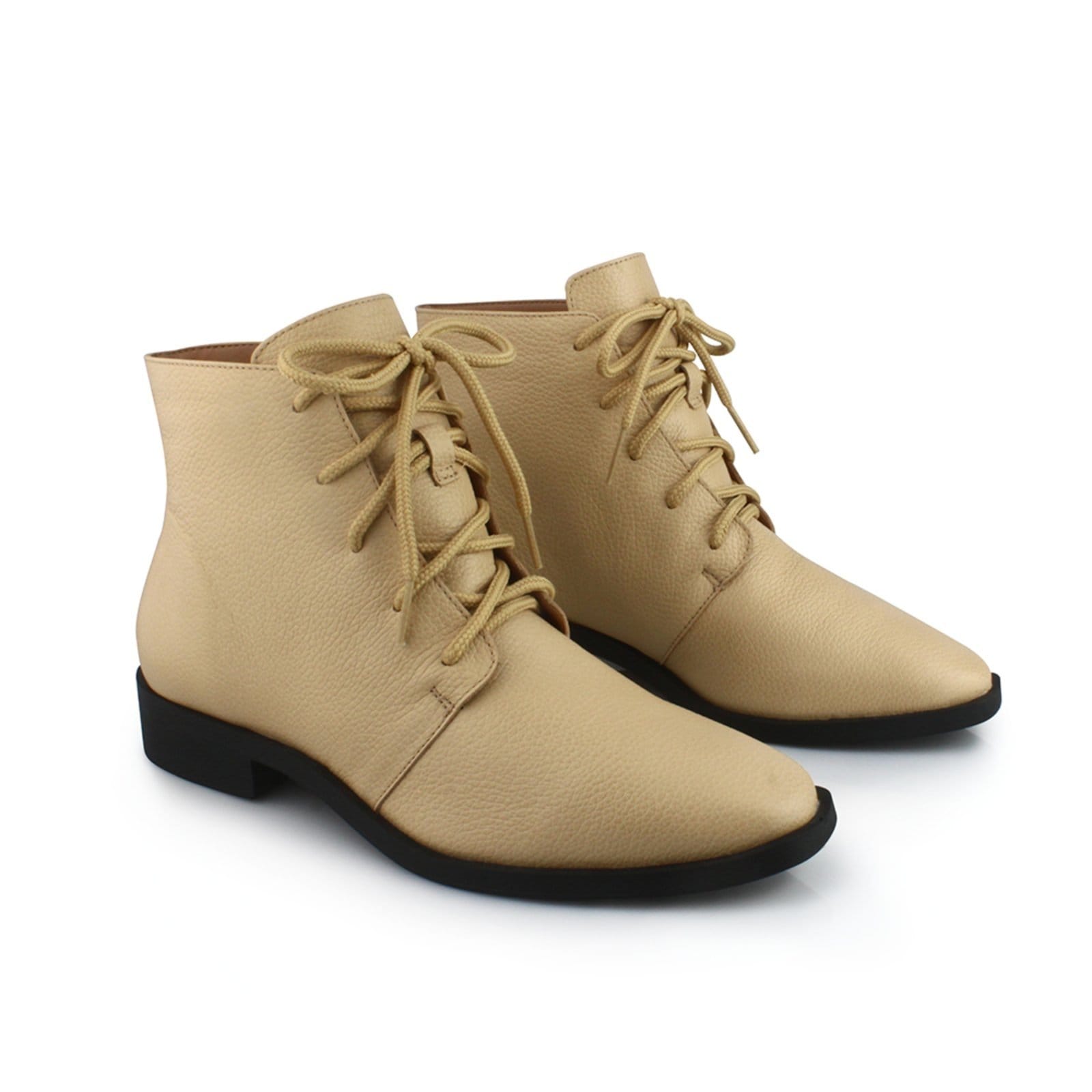 Vista 2 Bota Tabita 10472290 - Amêndoa Creme Tabita unico